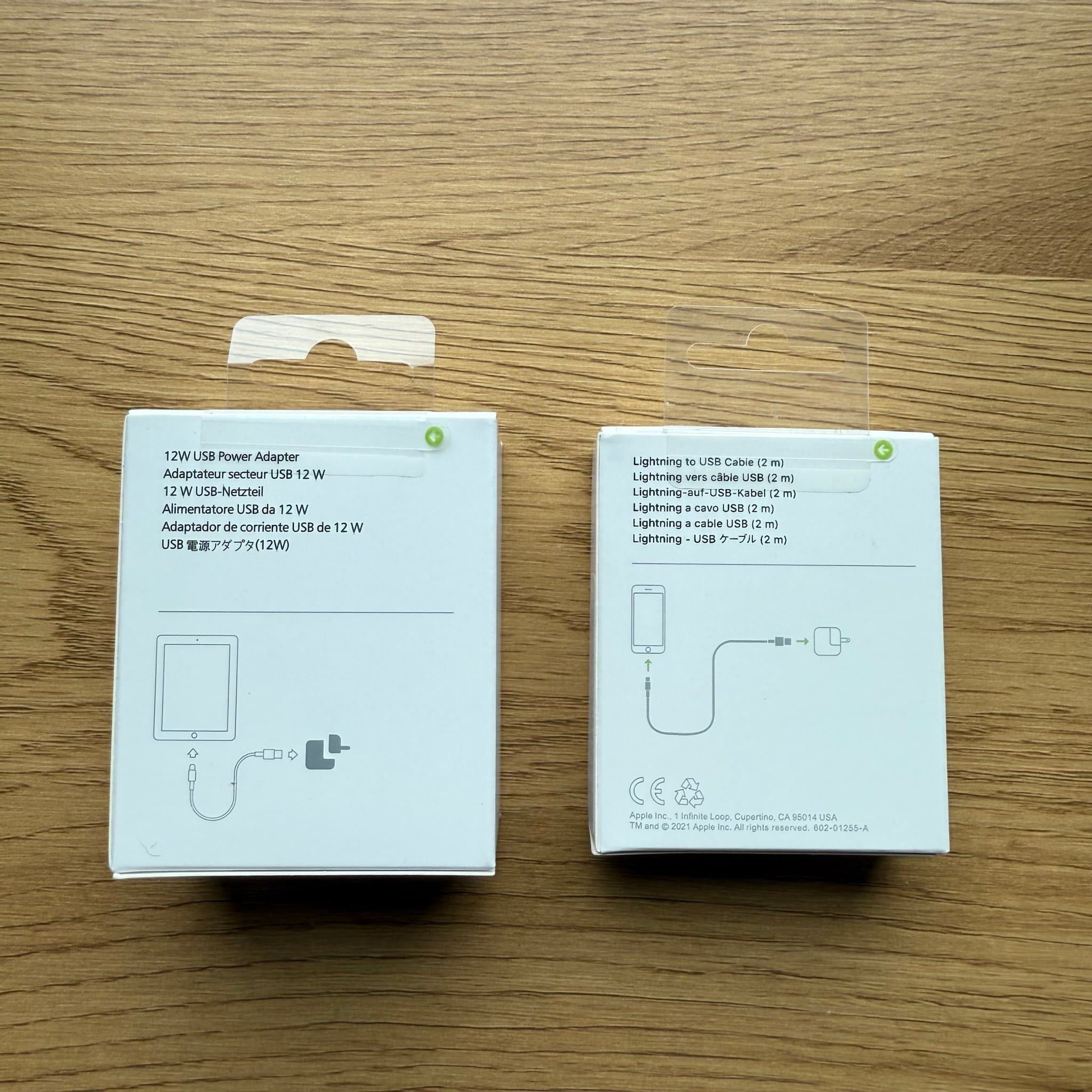 Apple 12W USB 2m Laddare Kit