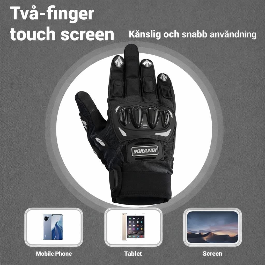 Airsoft - Taktiska airsoft-handskar – robusta & grovt knogskydd i hårdplast