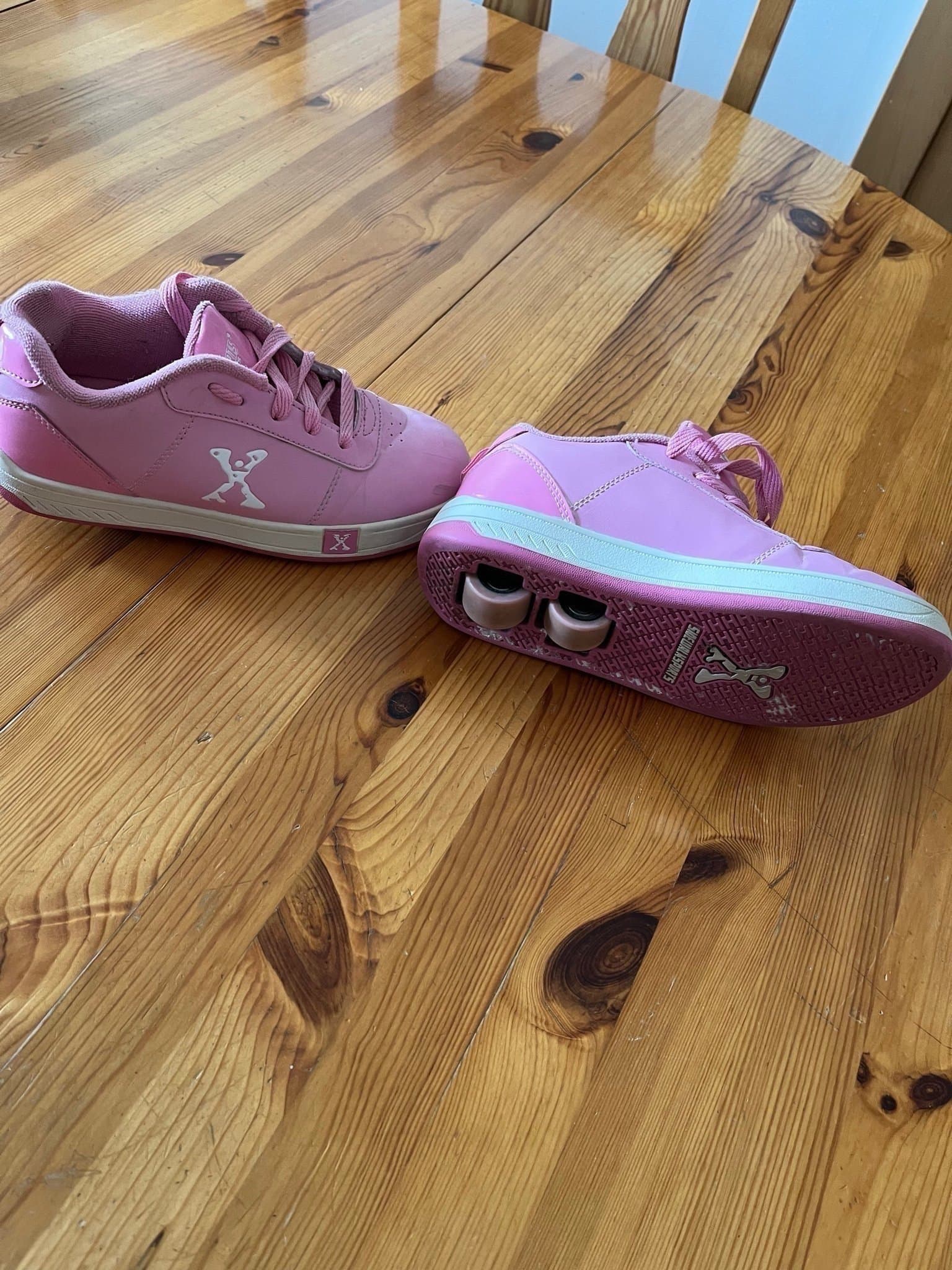 Walksports Rullskor, Rosa, Storlek 34
