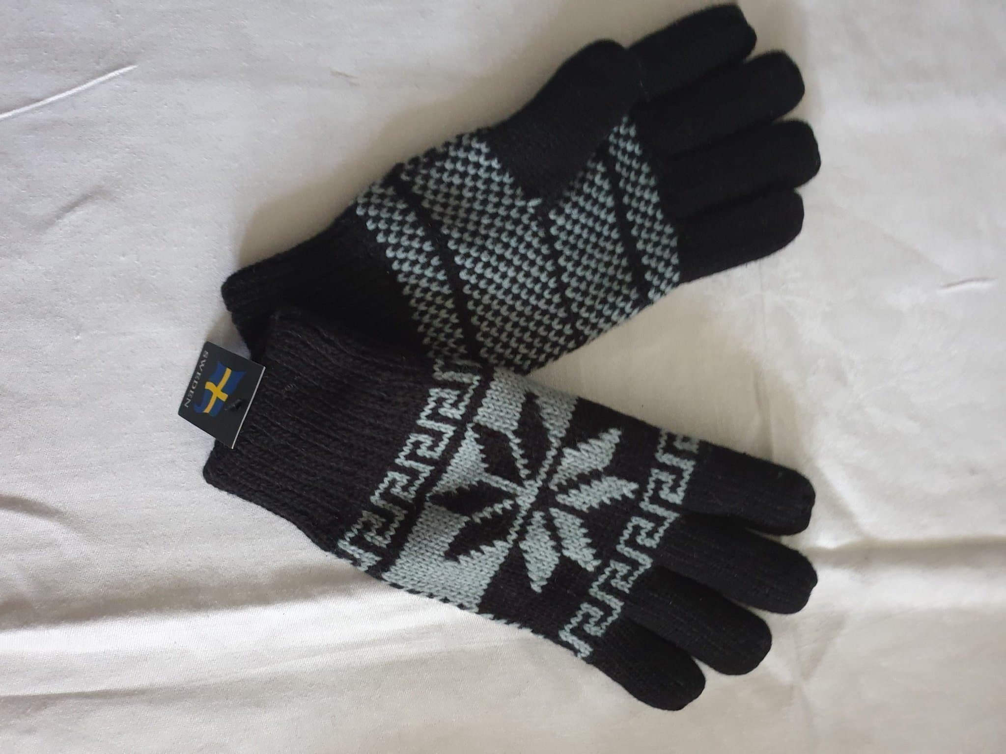 Nya fingervantar, fodrade ull vantar från ChriselSweden, storlek one size