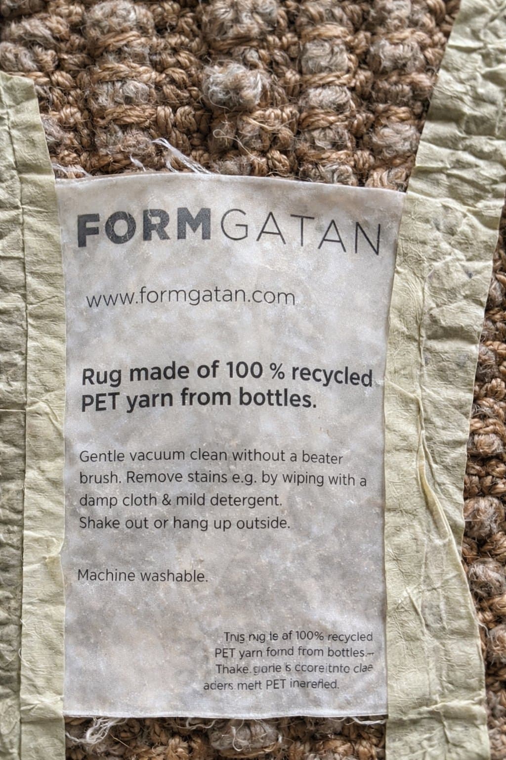 Formgatan Matta trassmatta Storlek: 70x200 cm