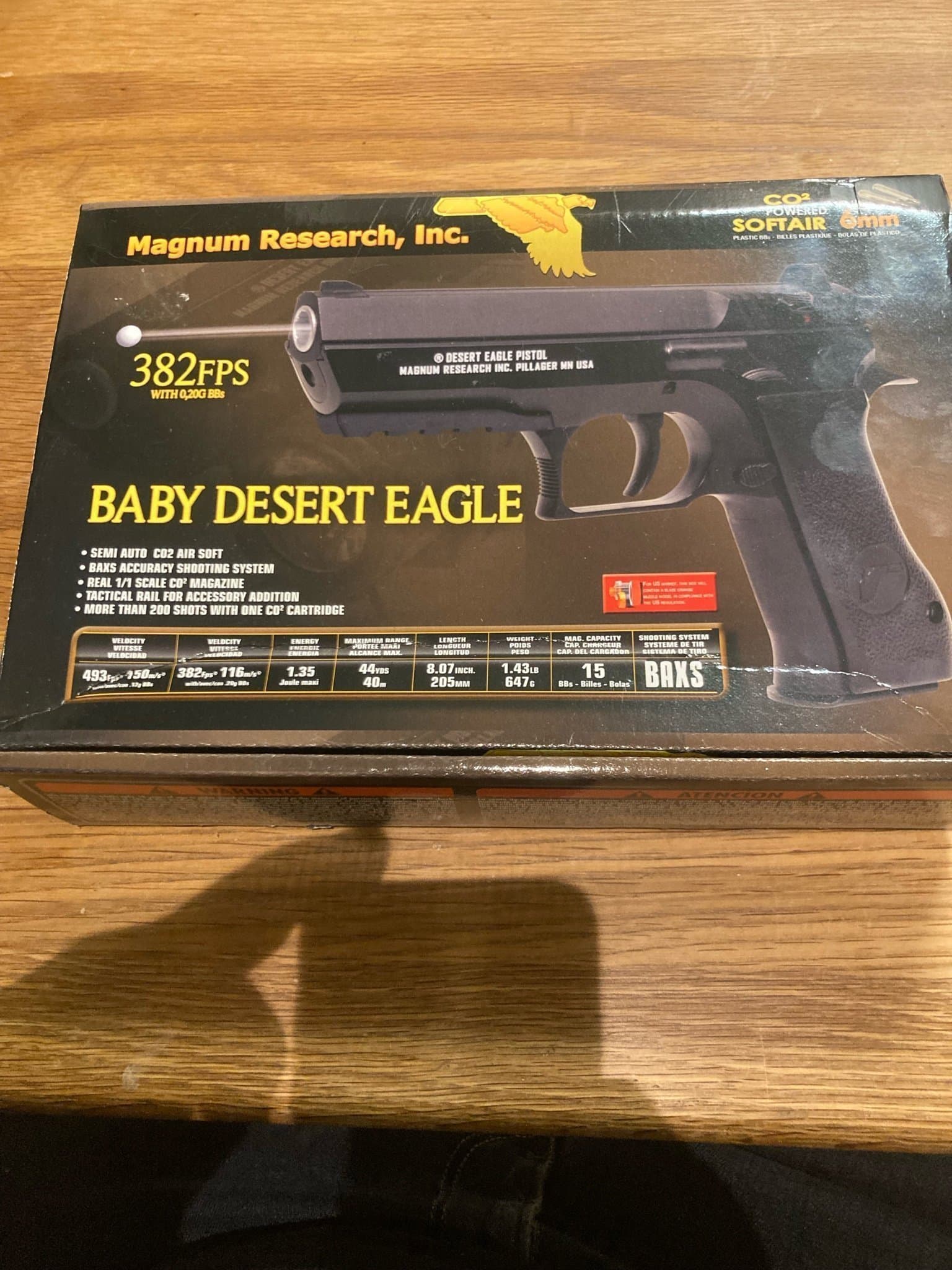 Baby Desert Eagle Softair pistol