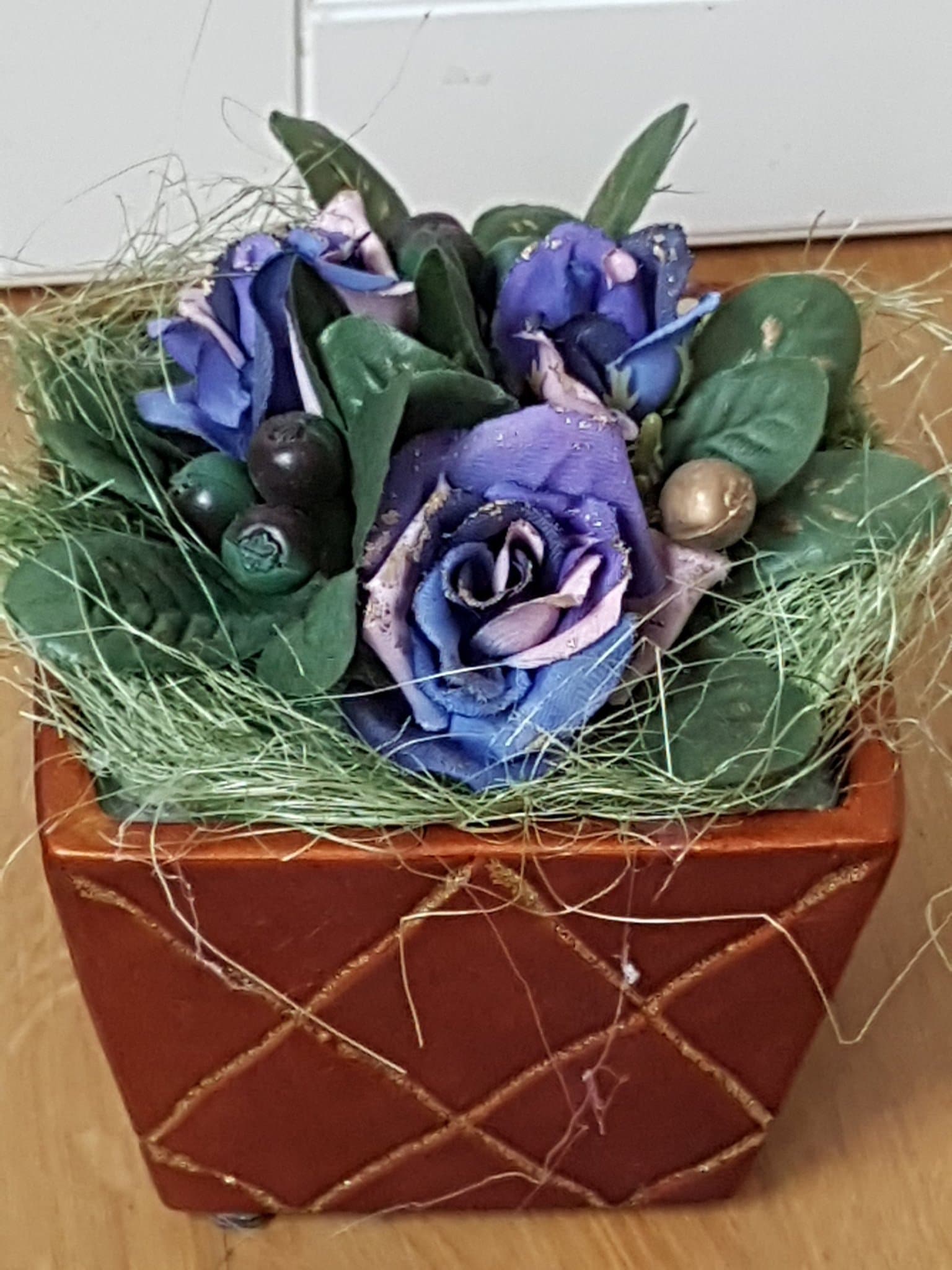 Dekorativa Konstgjorda Växter i Kruka