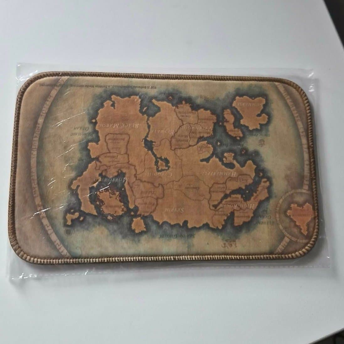 Elder Scrolls World Map - Musmatta - Oöppnad!