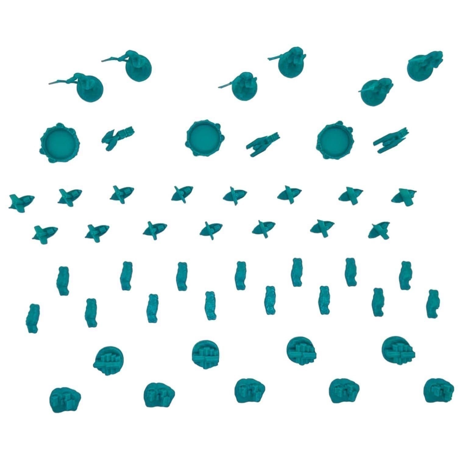 Catan The Most Favourite Bundle, Catan+SF+CK, 51 spelfigurer - Deep Turquoise