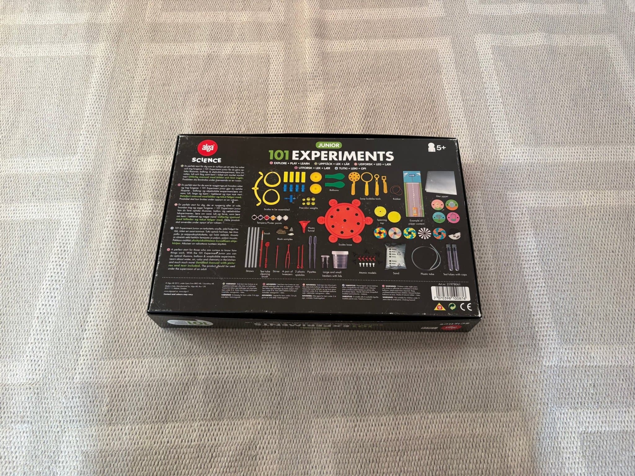 ALGA Science 101 Experiment Junior