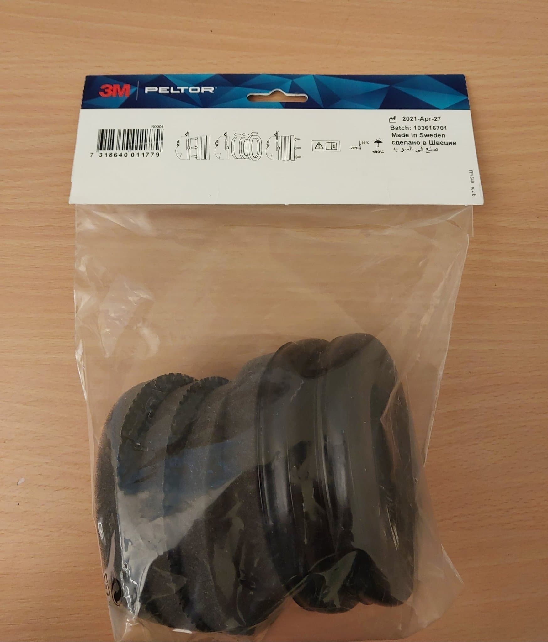 2 nya förp Hygiensats HY79 3 M Peltor