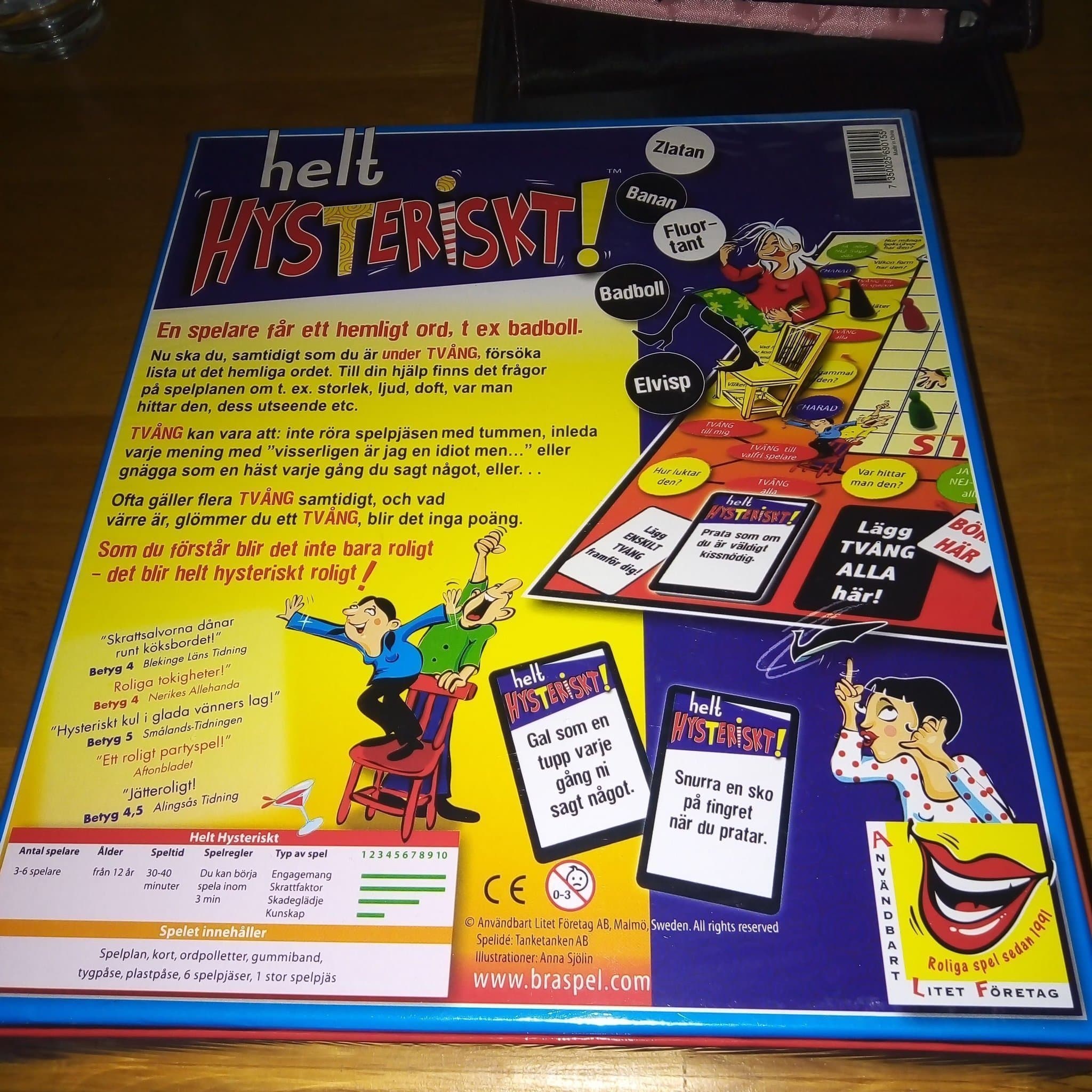 Helt Hysteriskt, Sällskapsspel, Oöppnad! UTGÅTT!