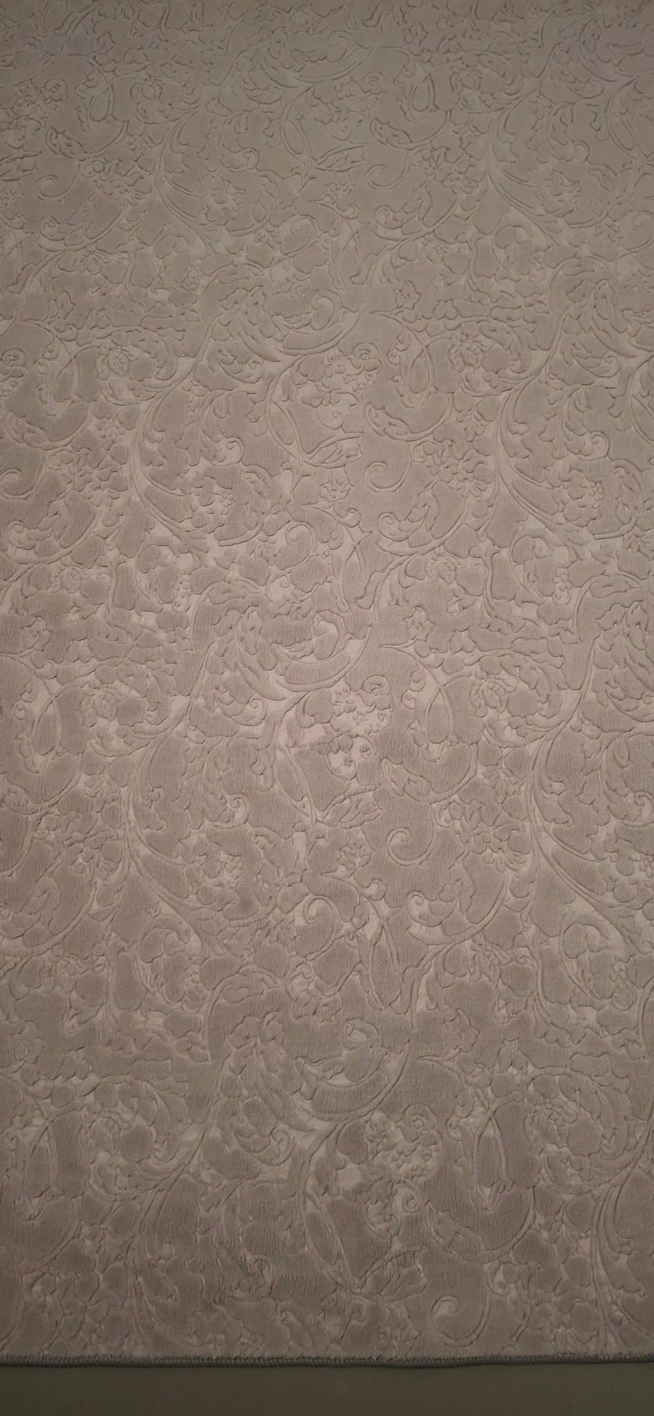 100x200 gång matta Lång beige hallmatta med mönster