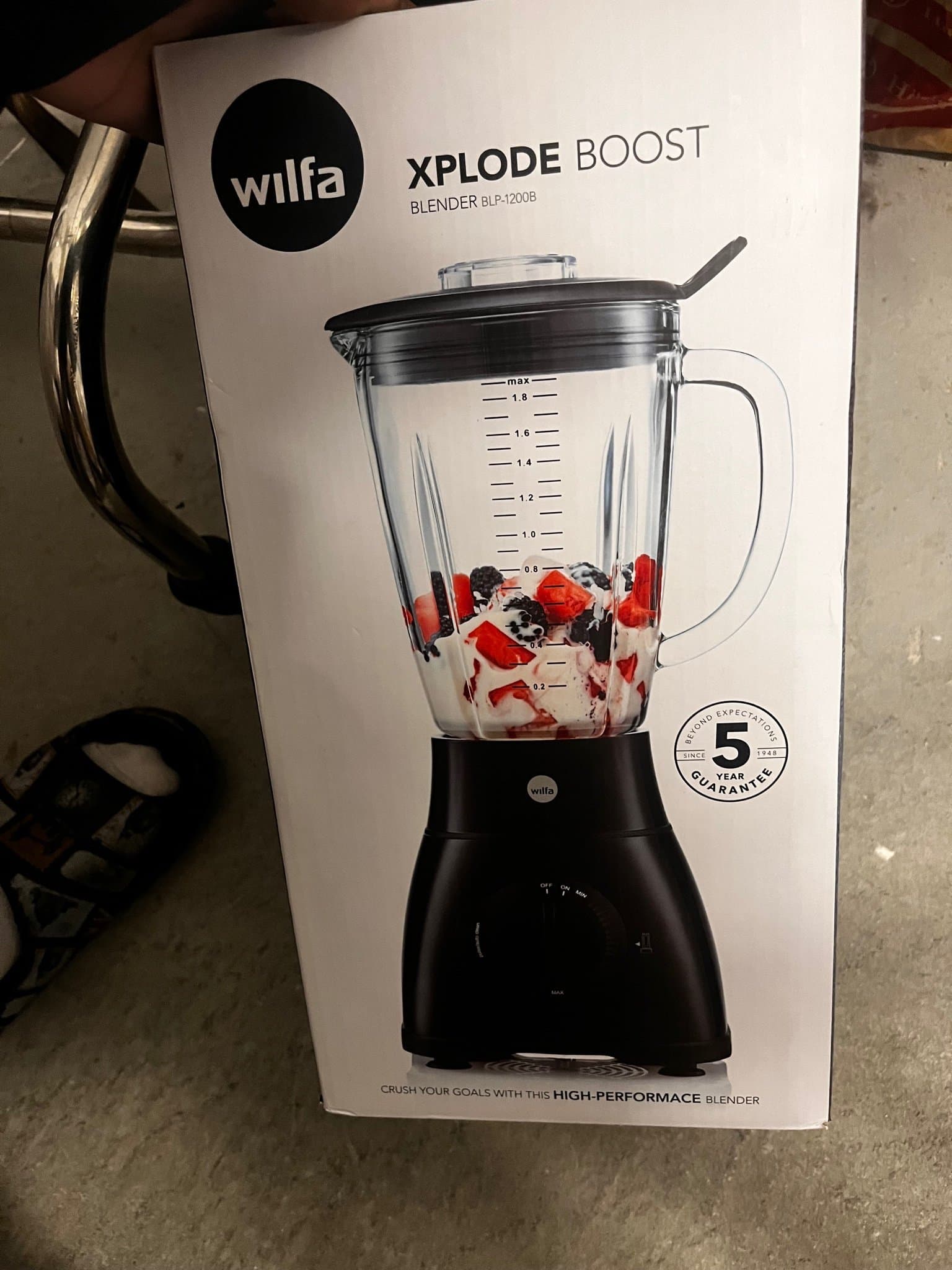 Wilfa XPLODE BOOST Blender BLP-1200B