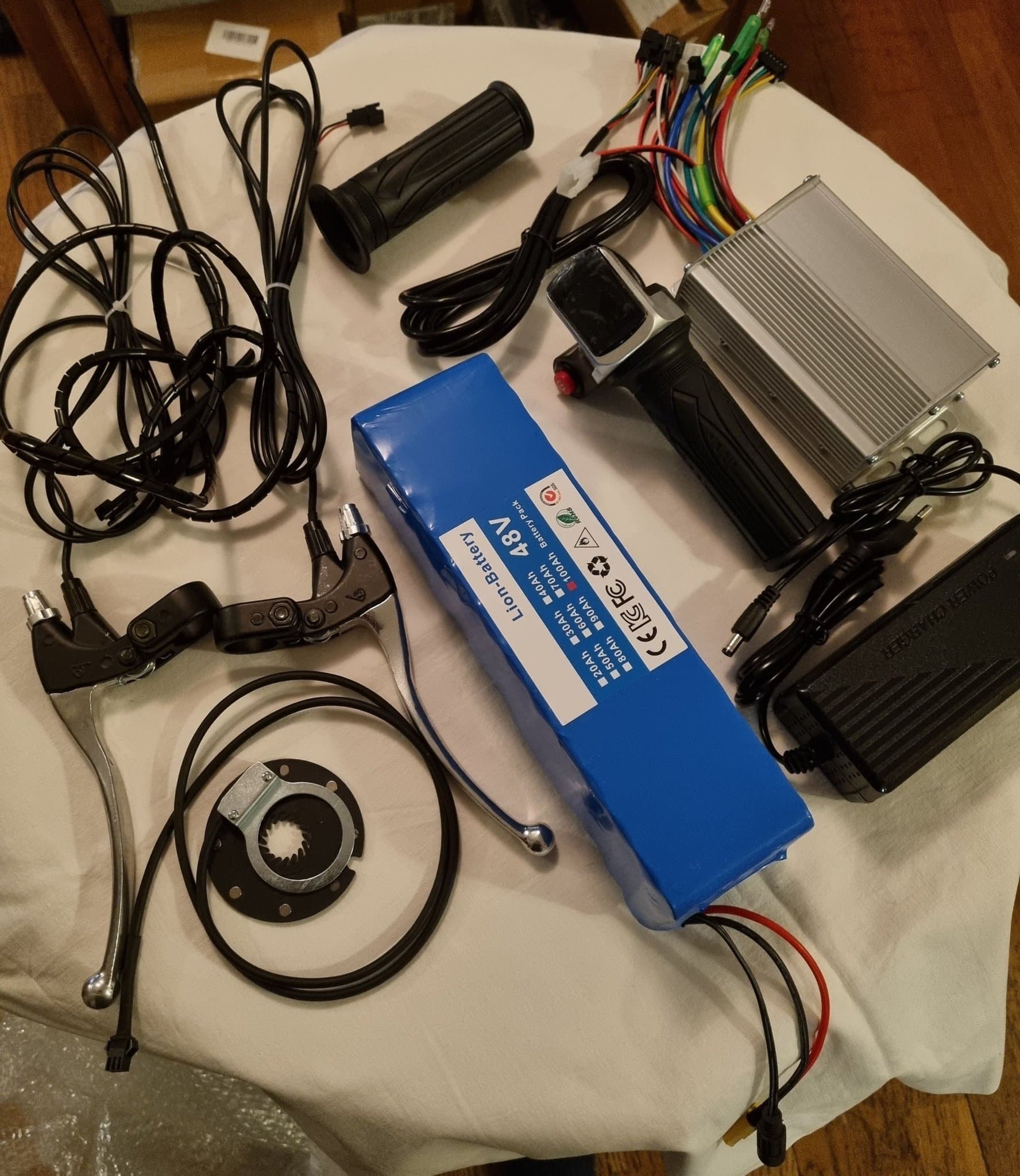 Elcykel Konverterings Kit komplett!