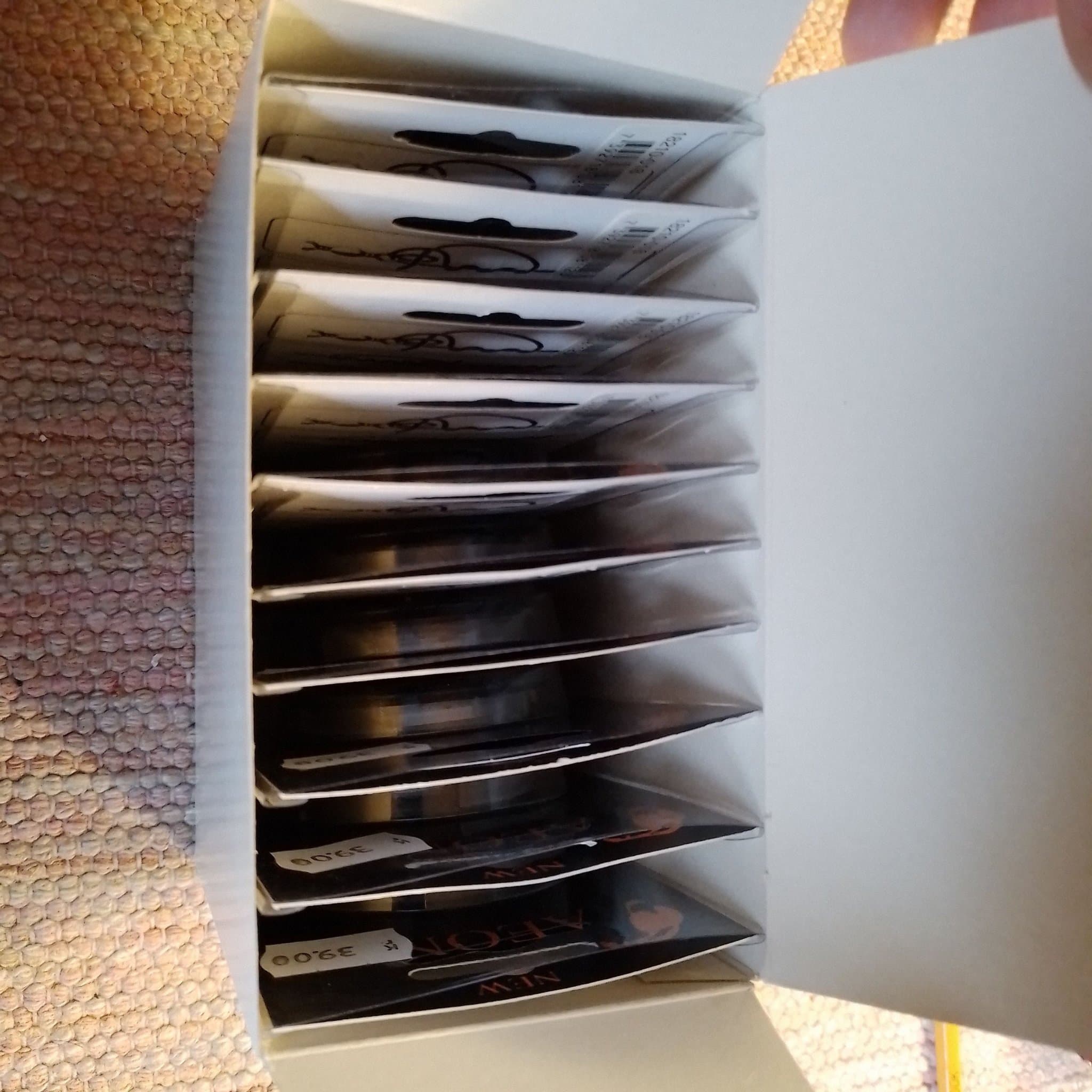 10st AEON Leader Tippet Material 50 m. VINTERFISKE,Pimpling,isfiske