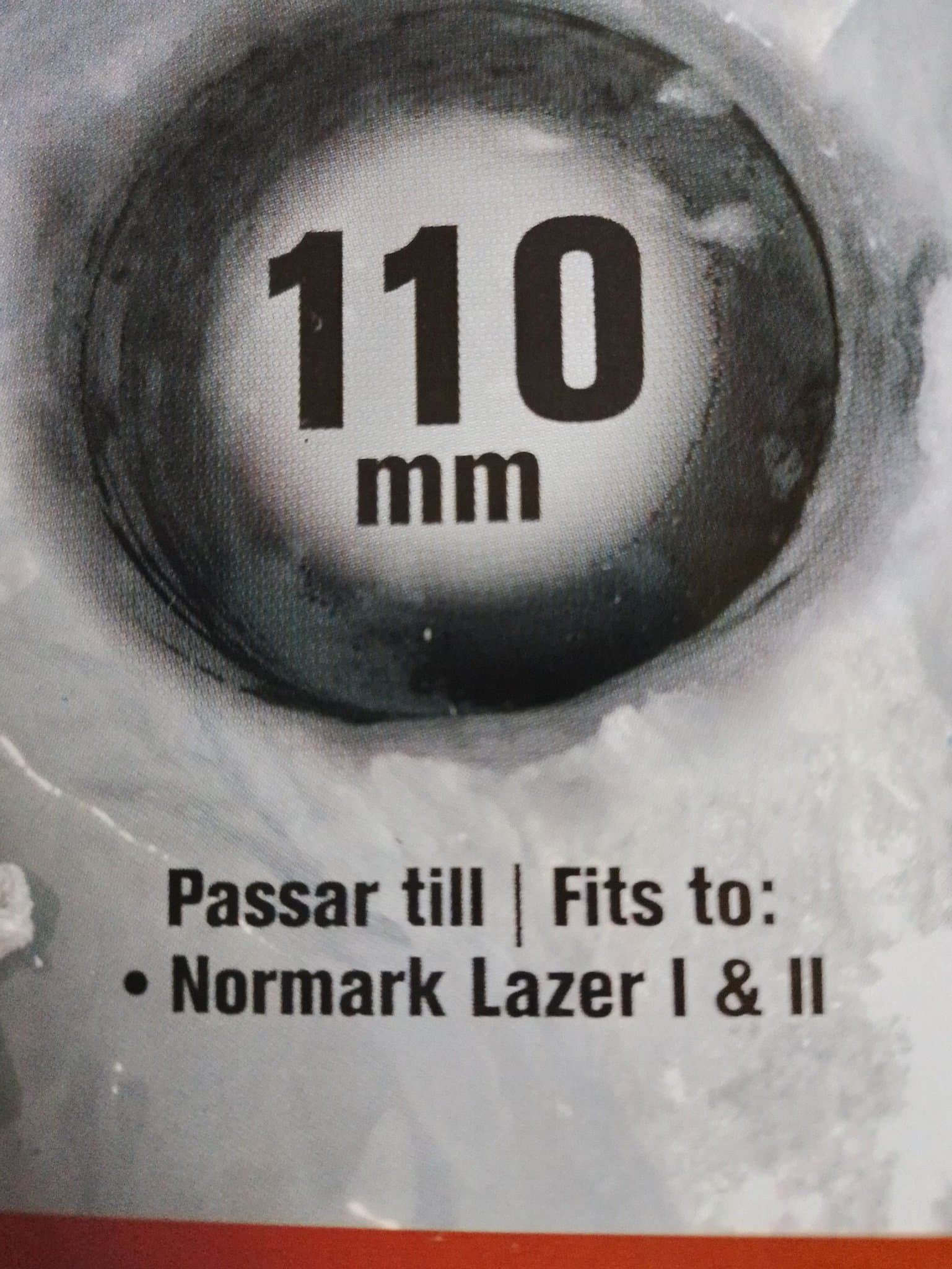 Reservblad Mora Ice 110 mm,pimpling,vinterfiske,isfiske