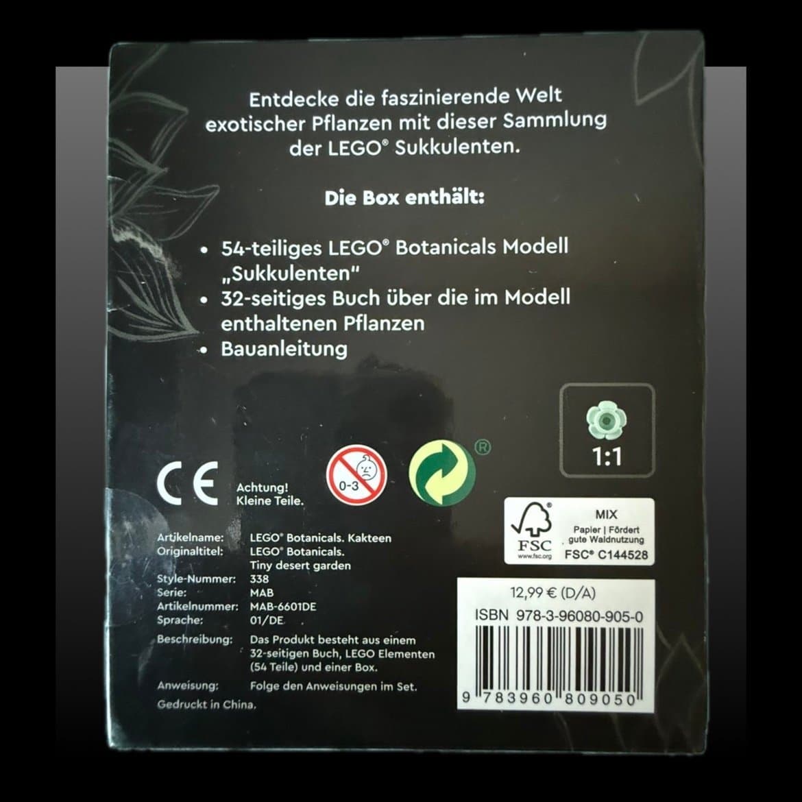 LEGO Botanicals KAKTEEN Bau dir deinen Minigarten