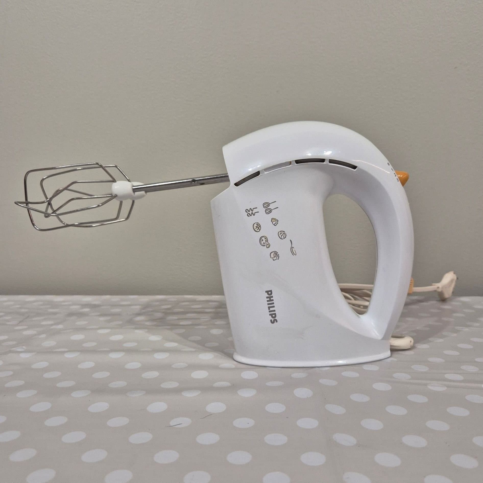 Philips HR 1560 Kraftfull Elvisp / Visp - Retro - Julklappstips - 350W