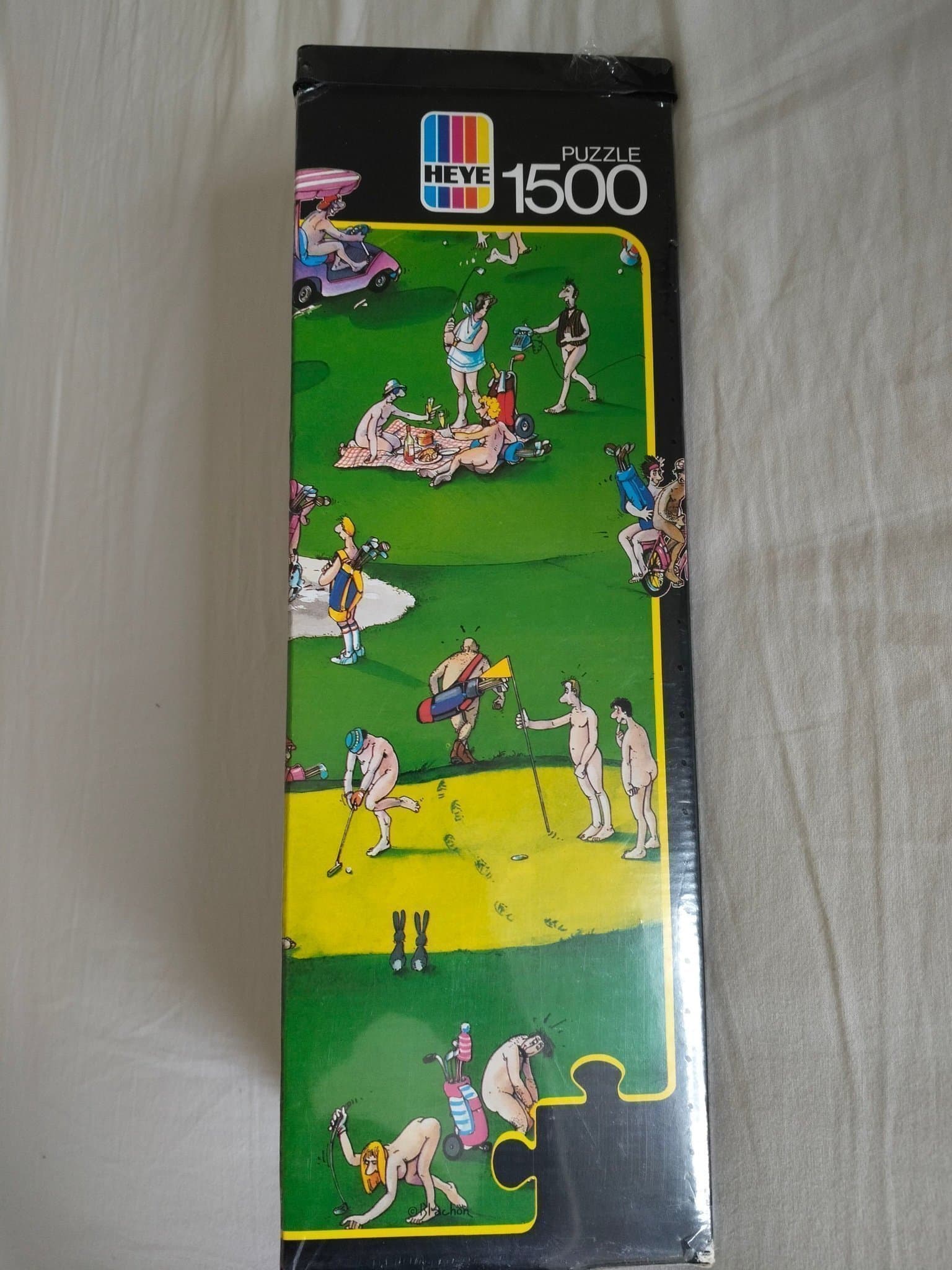 Heye Blachon Pussel-1500 bitar-Golfer's Paridise-Rare 1989 Germany