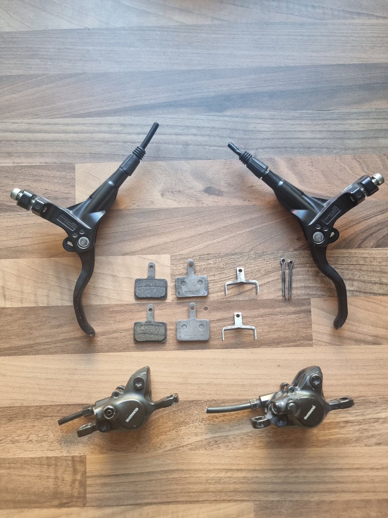 Shimano BL-MT200 bromsok och BL-M395 bromshandtag