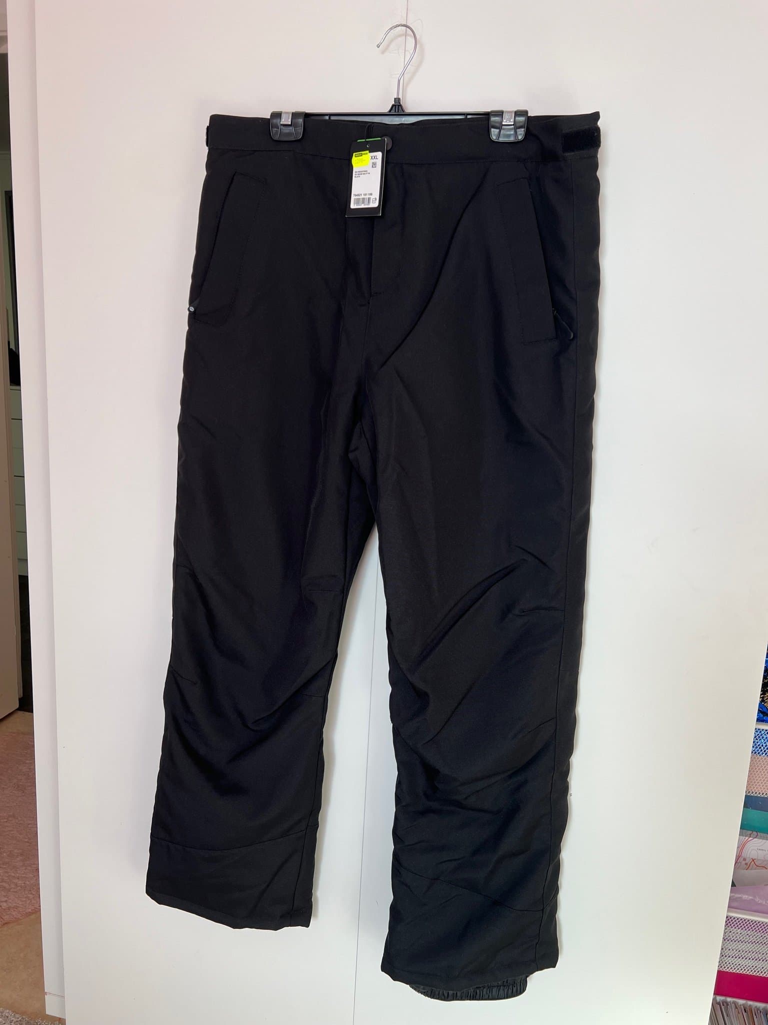 SKI INDUSTRIES svarta skidbyxor, storlek XL