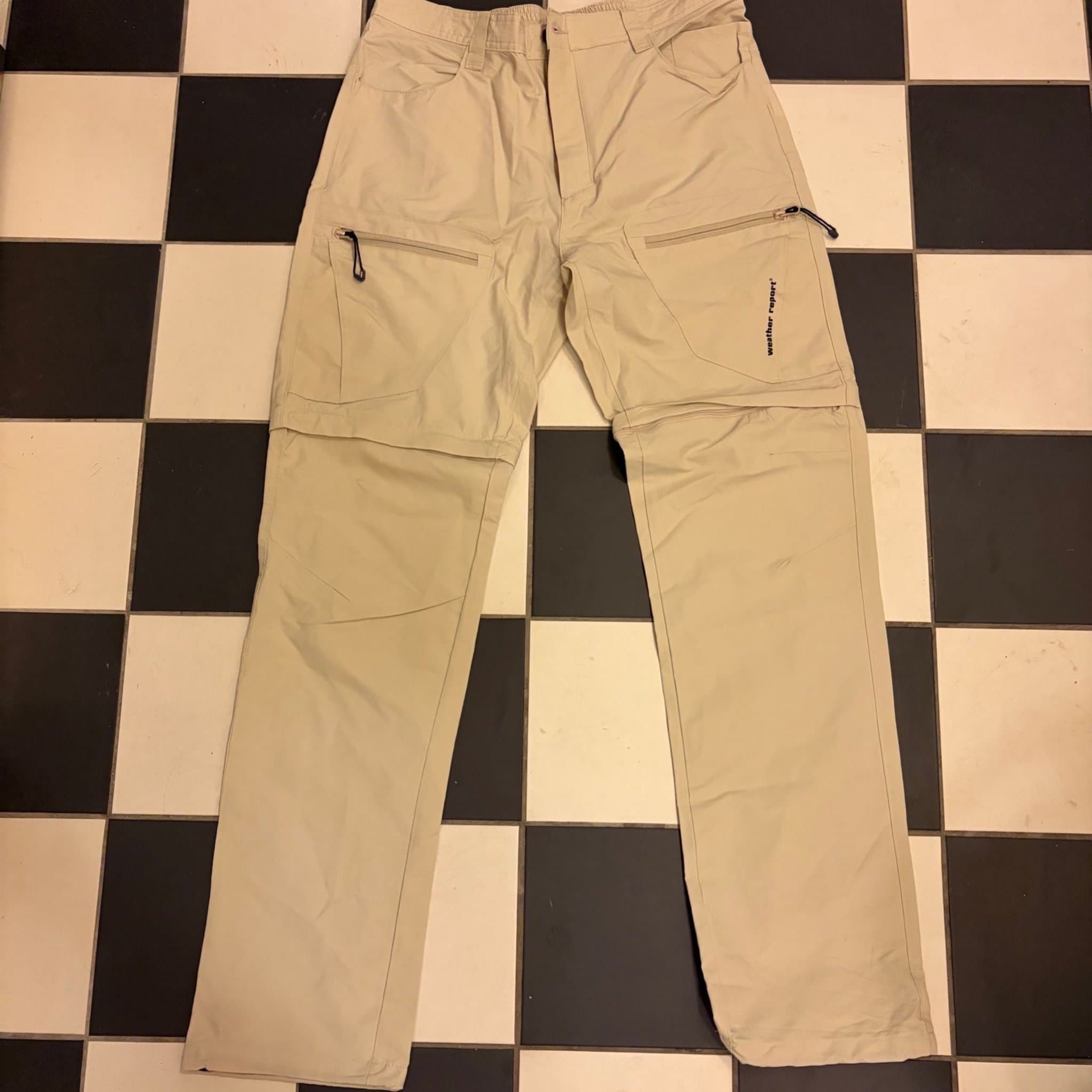 Weather Report Beige 2-in-1 friluftsbyxor Stl L