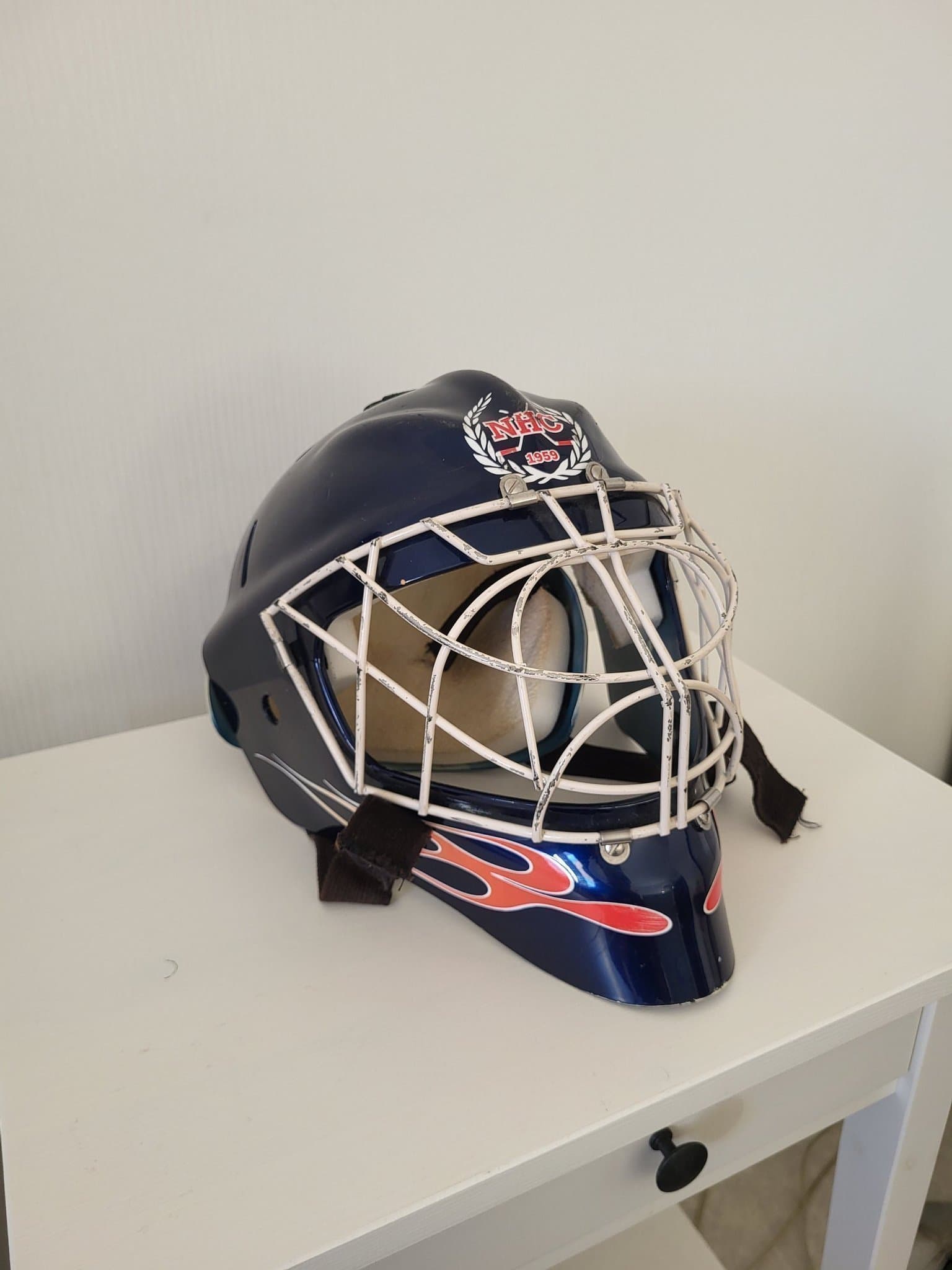 ReidiC hockeymålvaktsmask, Nässjö Hockeyclub, NHC 1959