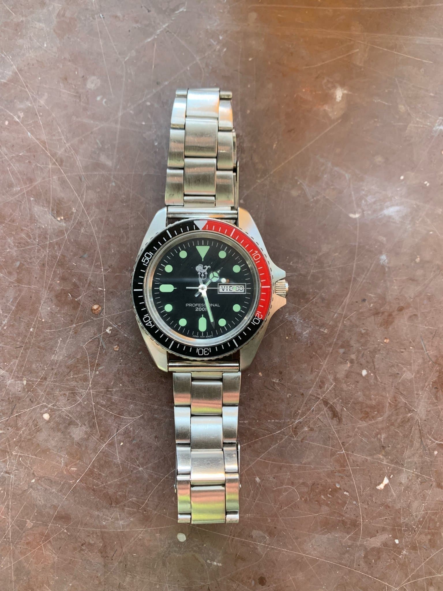 Poseidon dykarur dykare