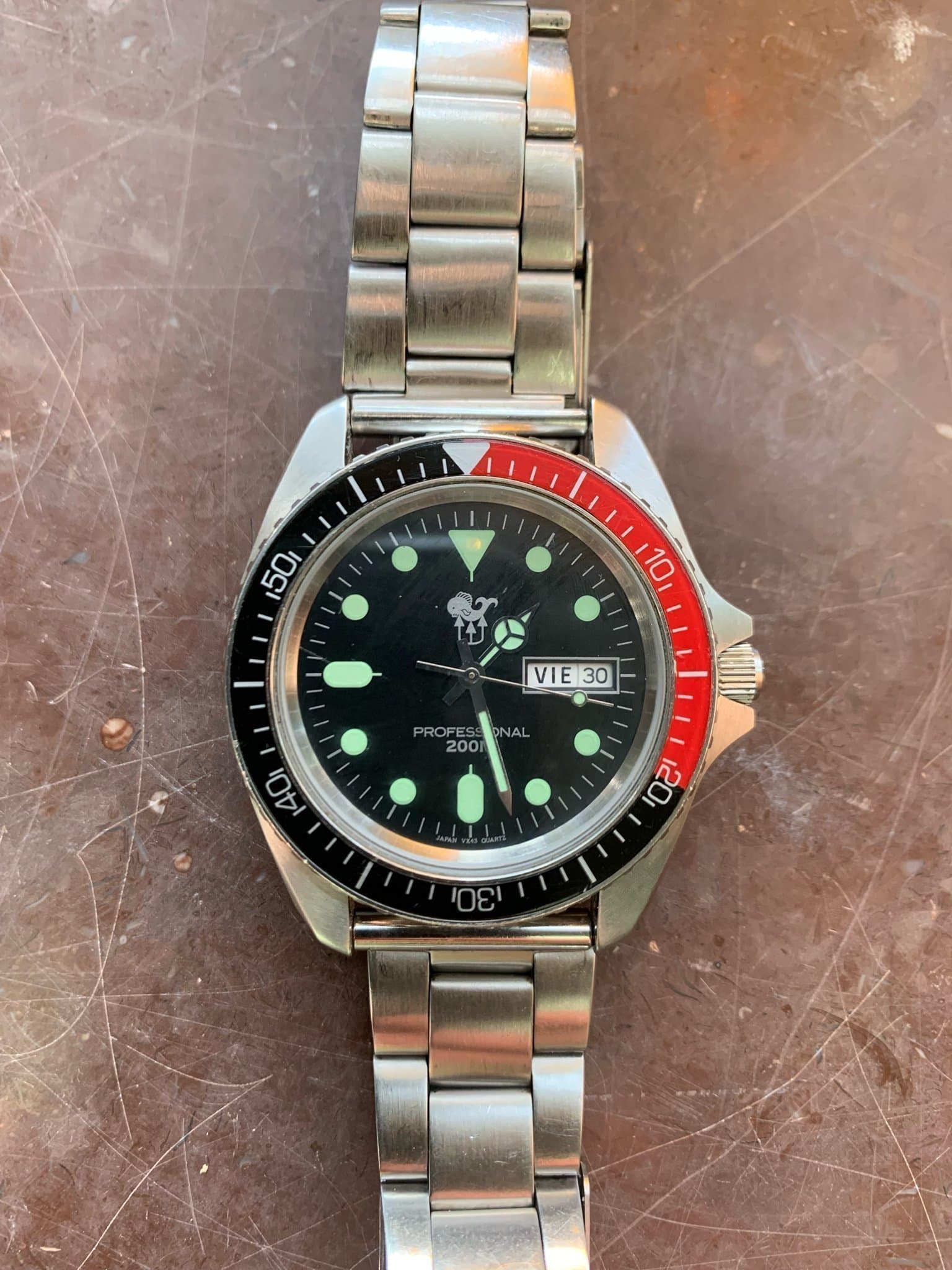 Poseidon dykarur dykare