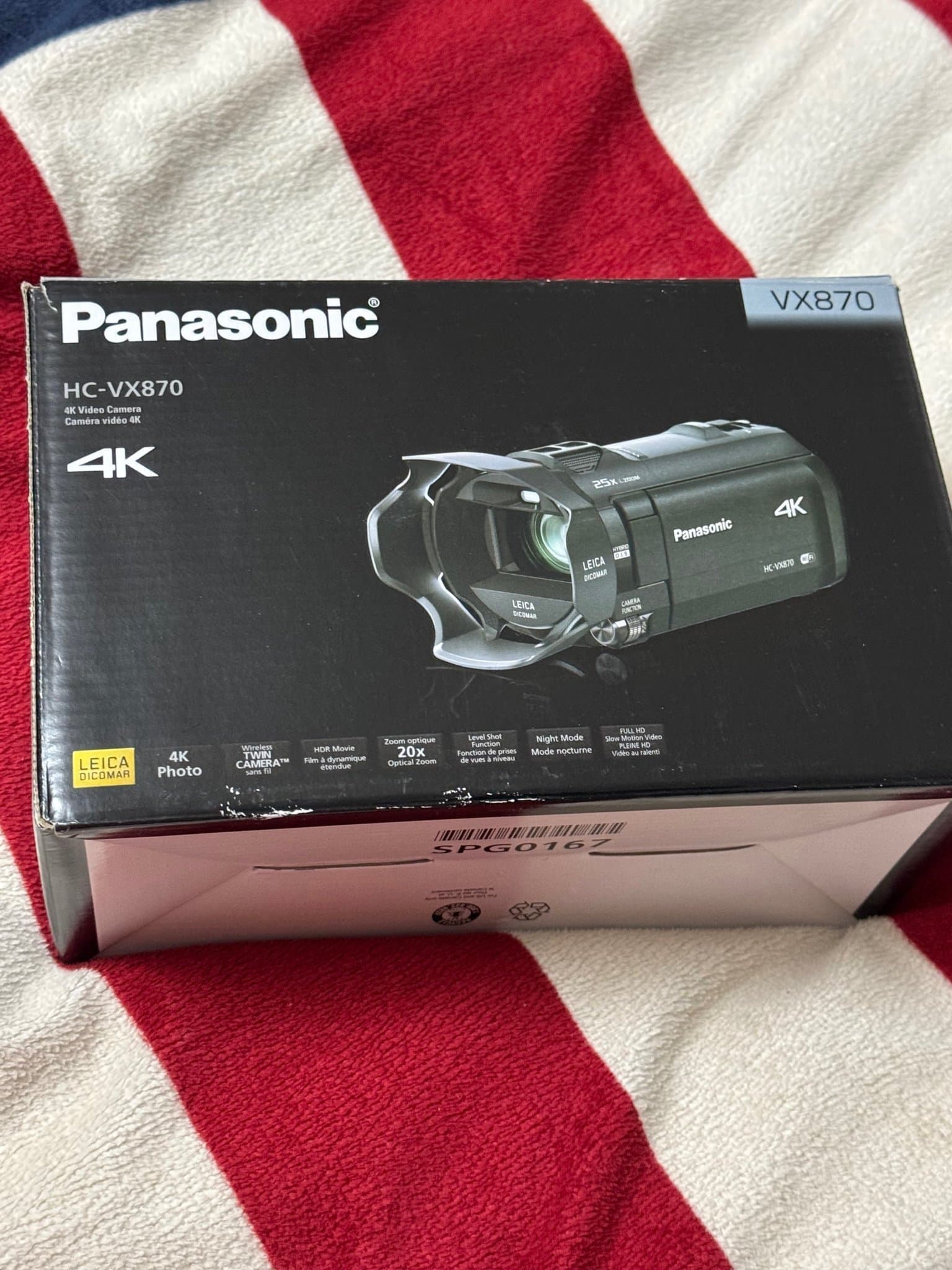 Panasonic 4K videokamera Helt nytt