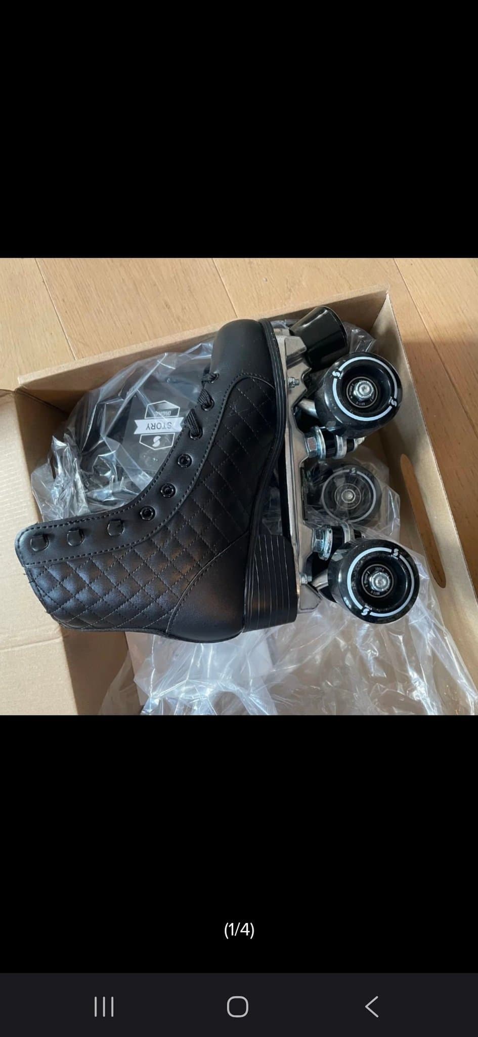 Story Phoenix Rulleskøjter - Sort - EU 35