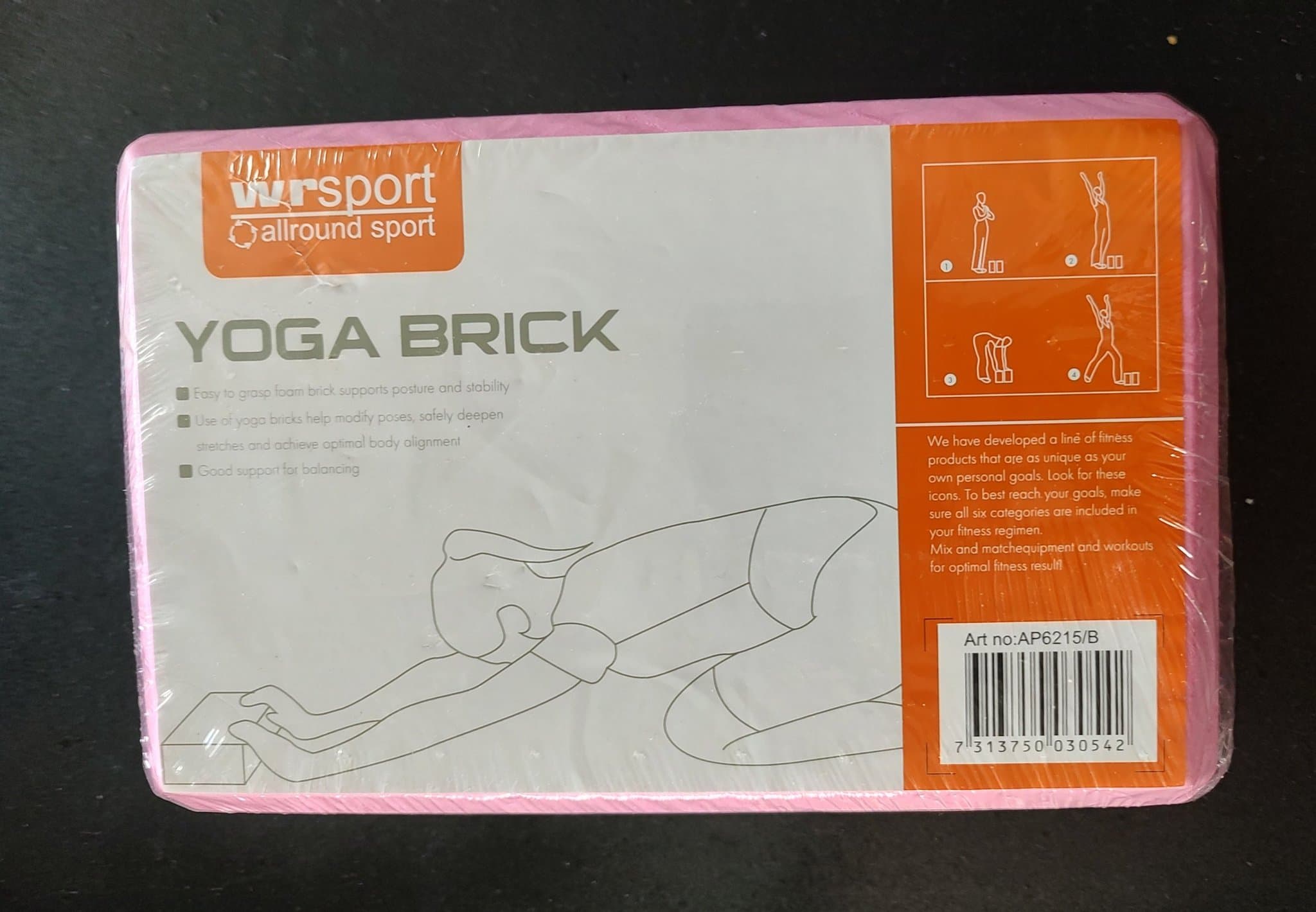 WRsport Yogablock - Rosa