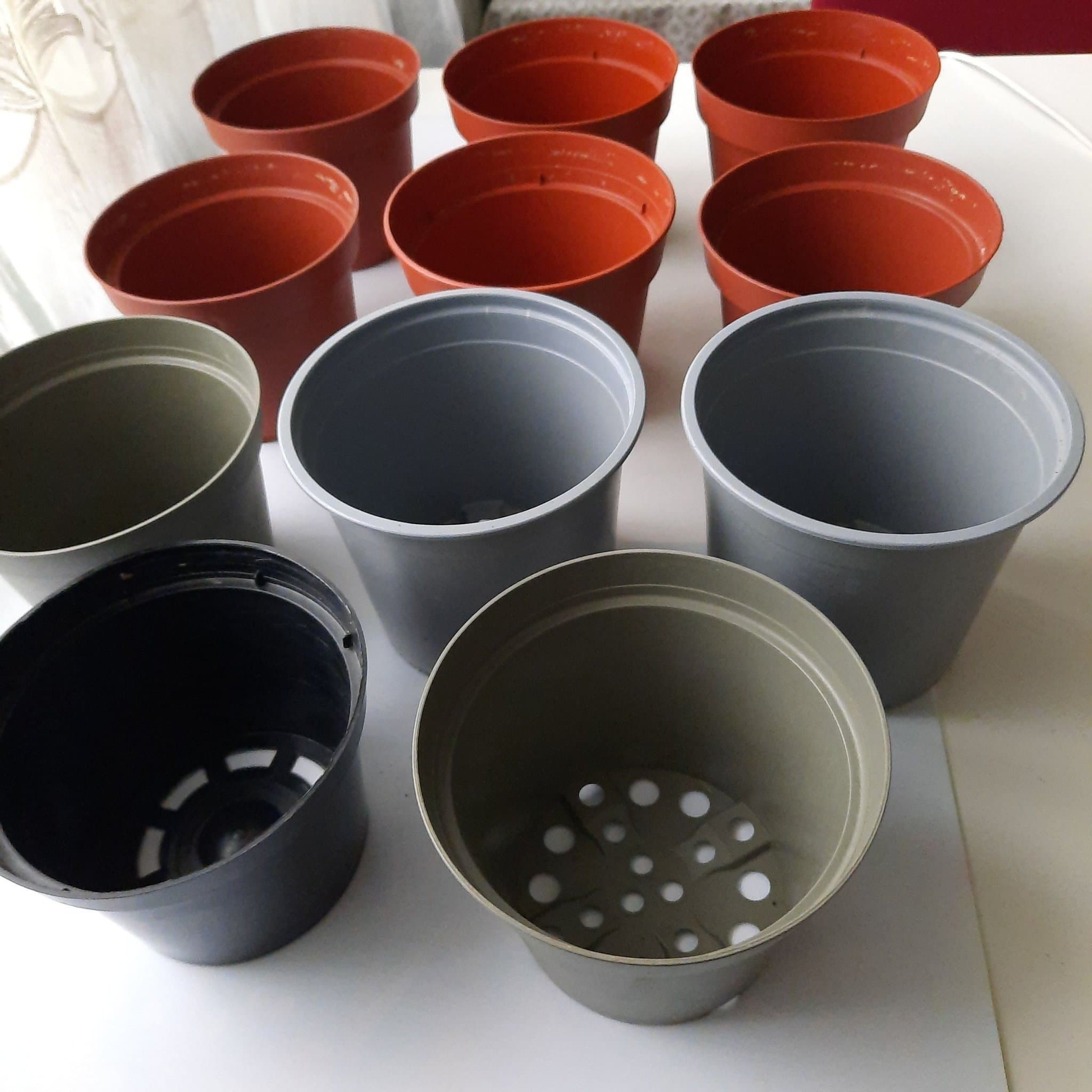 11 st Krukor - Blandade färger och storlekar