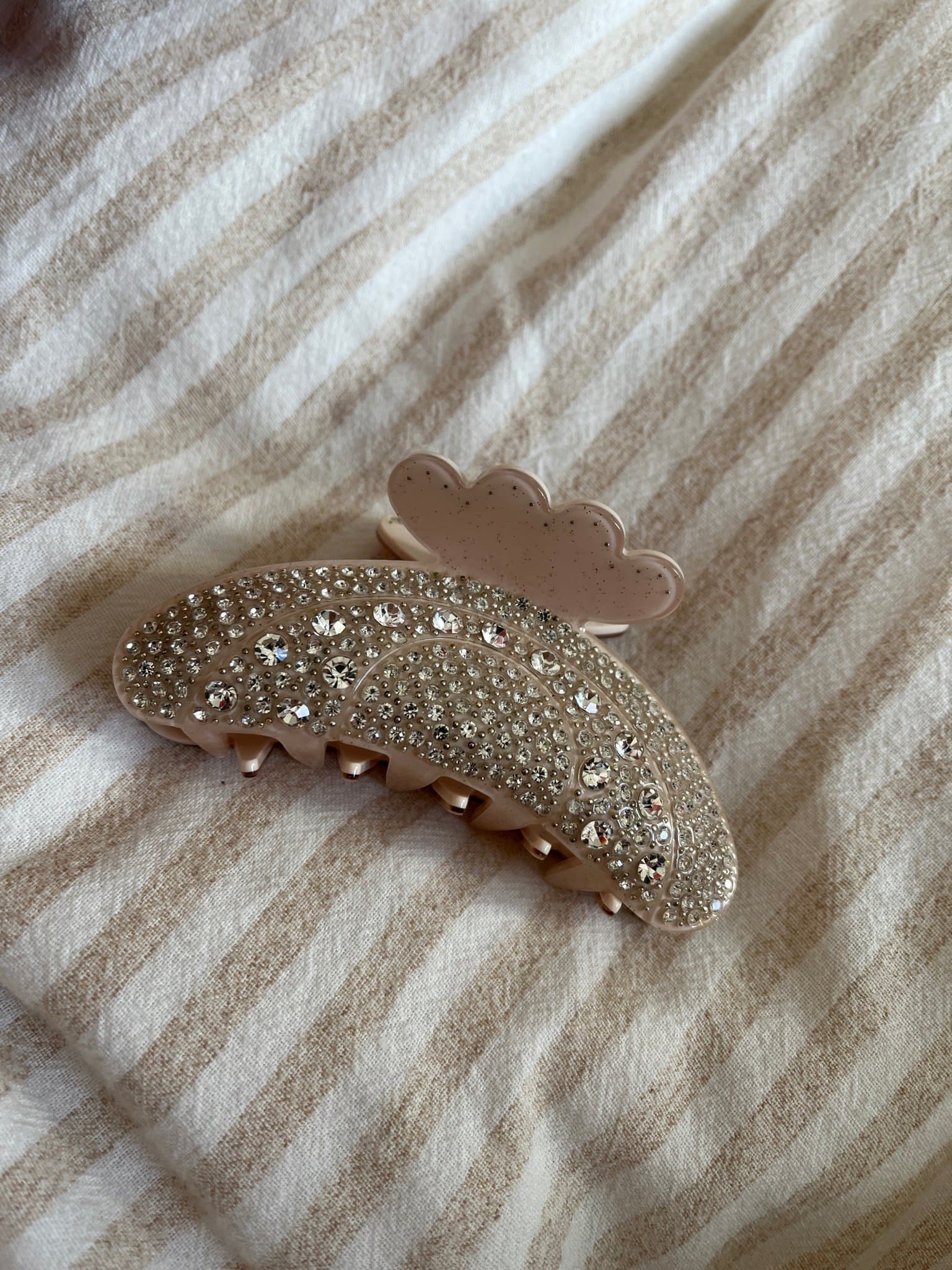 Hårklämma med strass