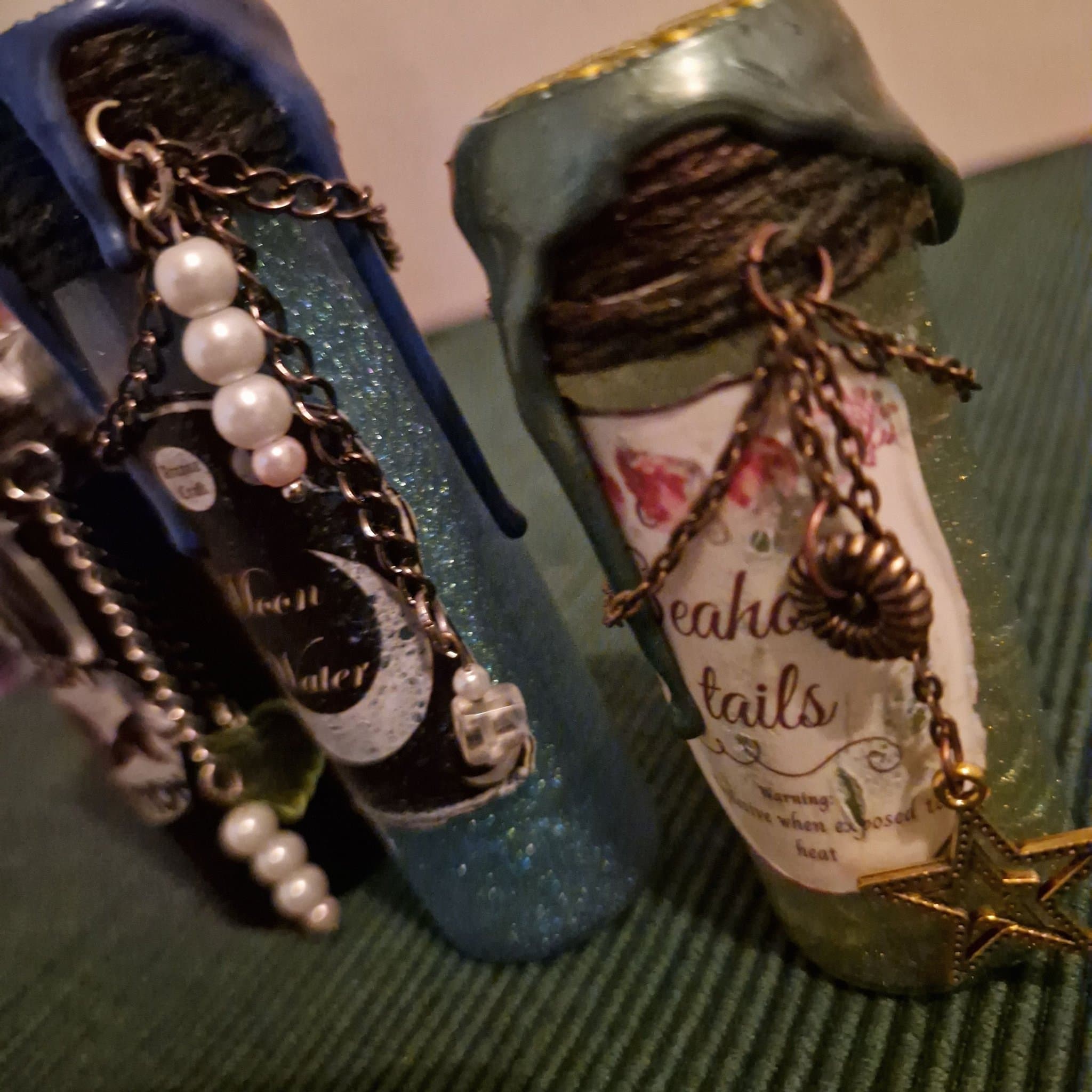 Tre dekorativa potions