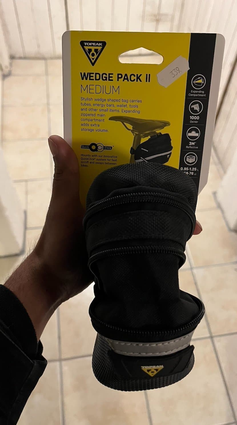 Topeak Wedge Pack II Medium Cykelväska