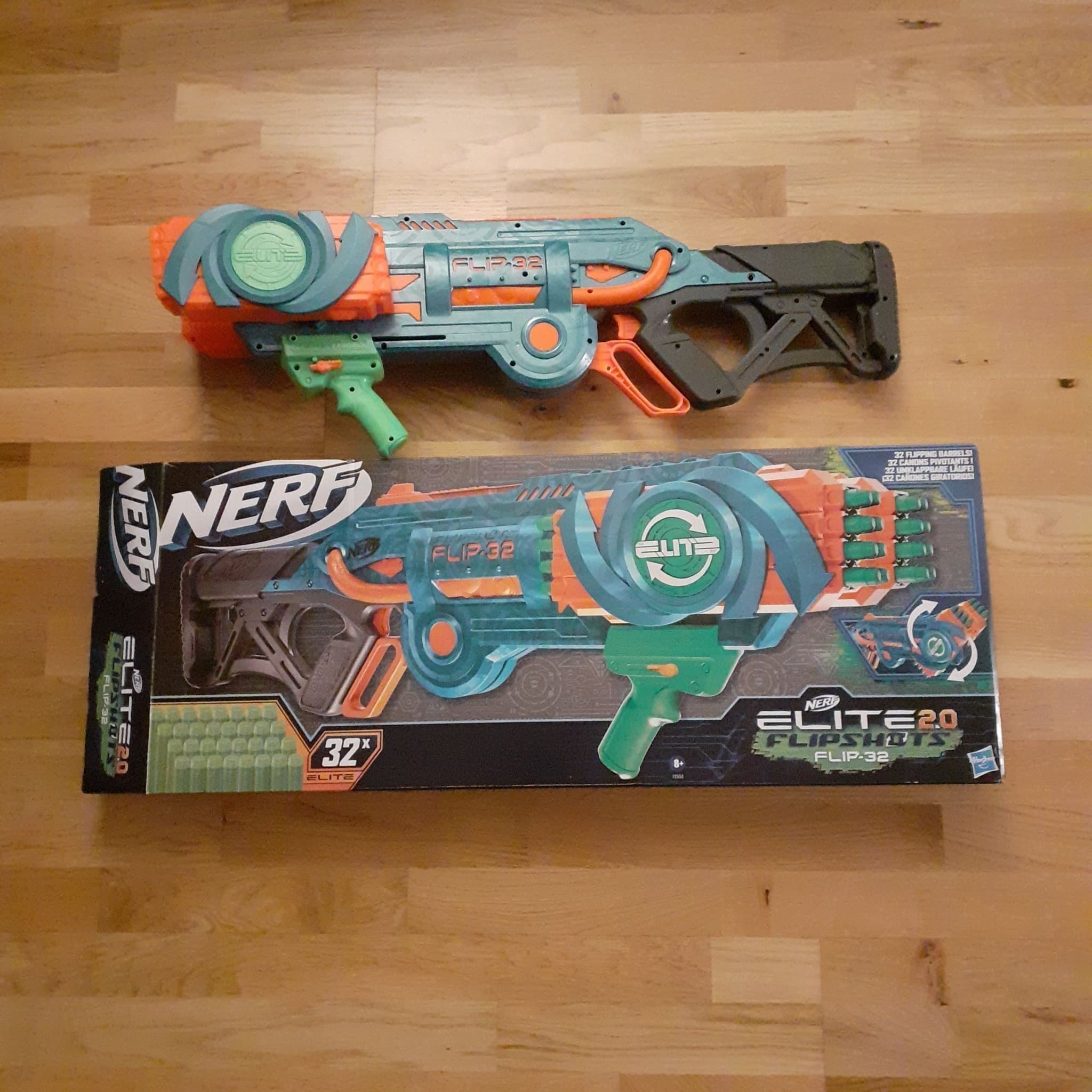 Nerf Elite 2.0 flipshots flip-32 shots