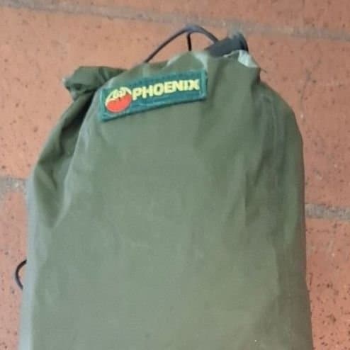 Phoenix tält (biviibag) med Bulldog Flexipol tältstänger