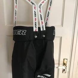 Bauer Hockeybyxor med Jofa Hängslen junior Supreme 1000
