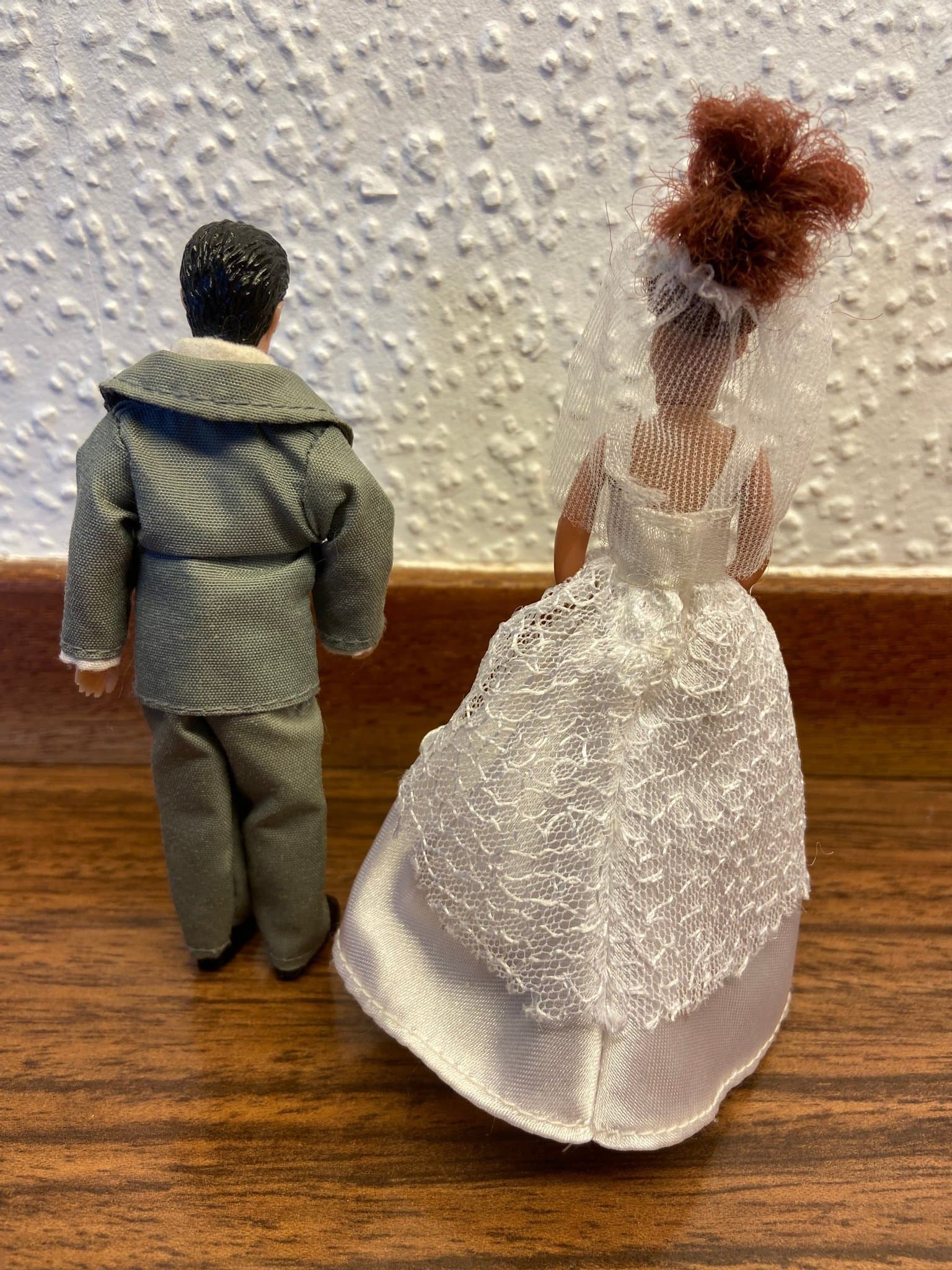 Lundby - Brudpar - Bröllop - Dockor - Dockskåp