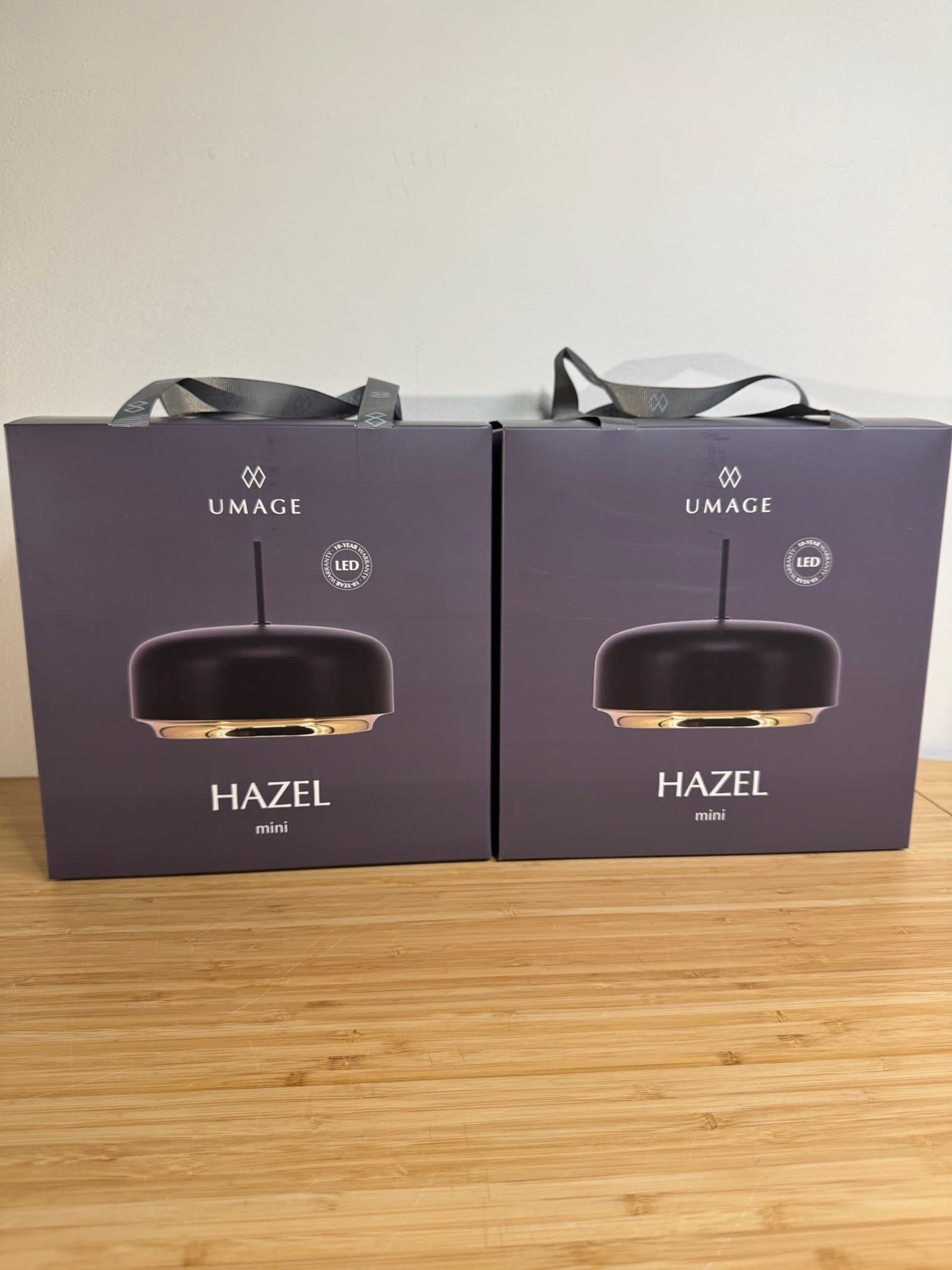 2 Nye Umage - Hazel mini LED pendel i Sort