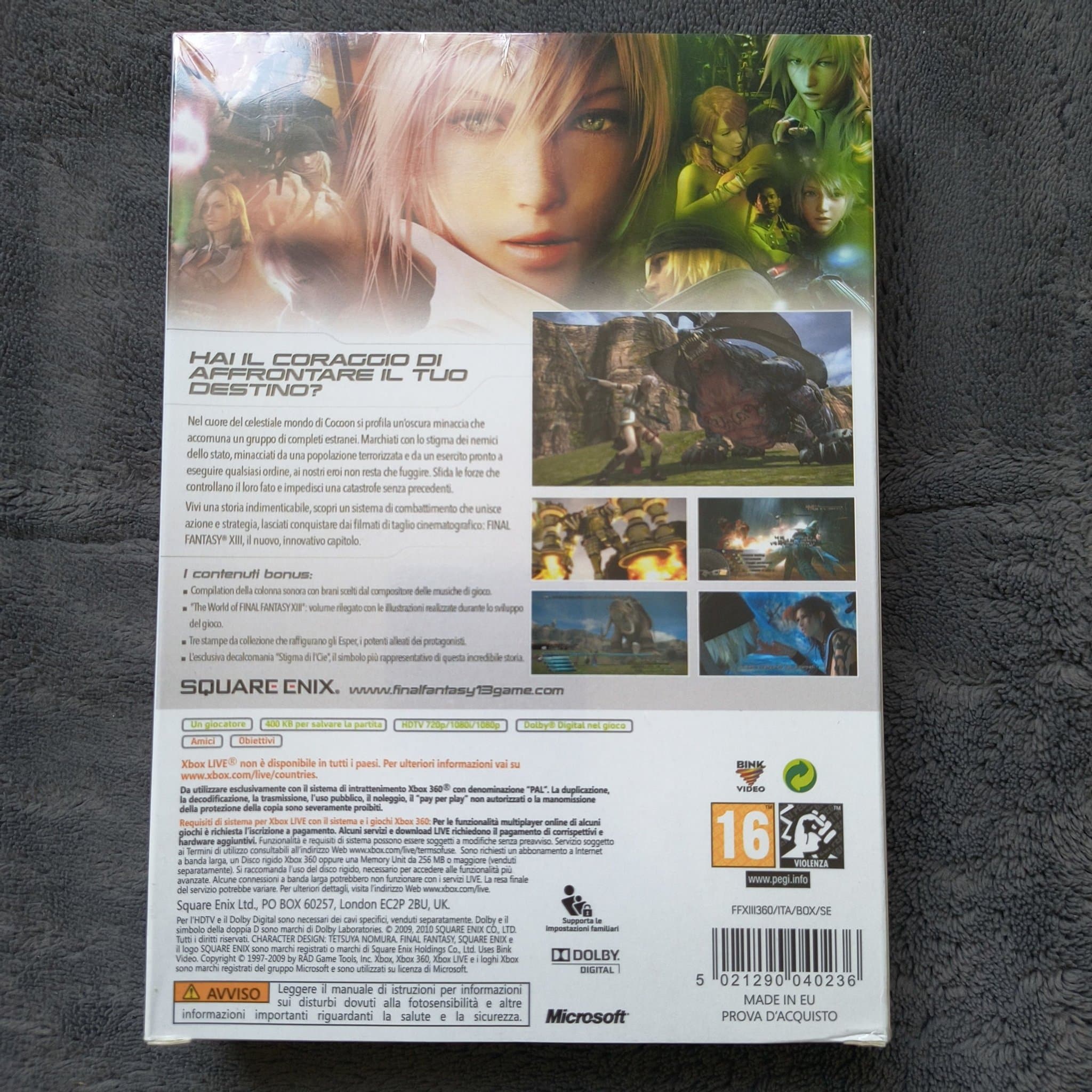 Final Fantasy XIII - Xbox 360 - Limited Collector's Edition