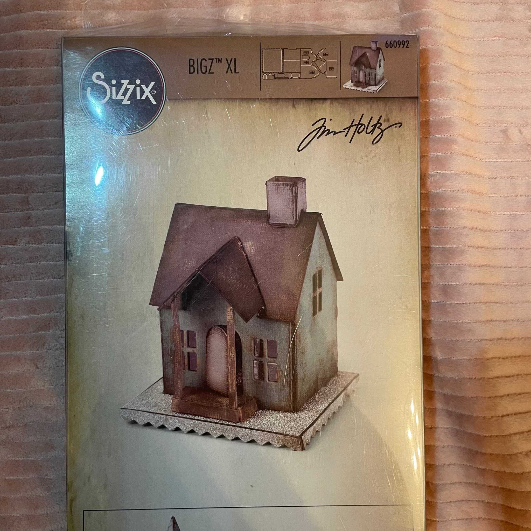 Sizzix Bigz XL Village Dwelling Die 660992 – Tim Holtz, Stans Scrapbooking