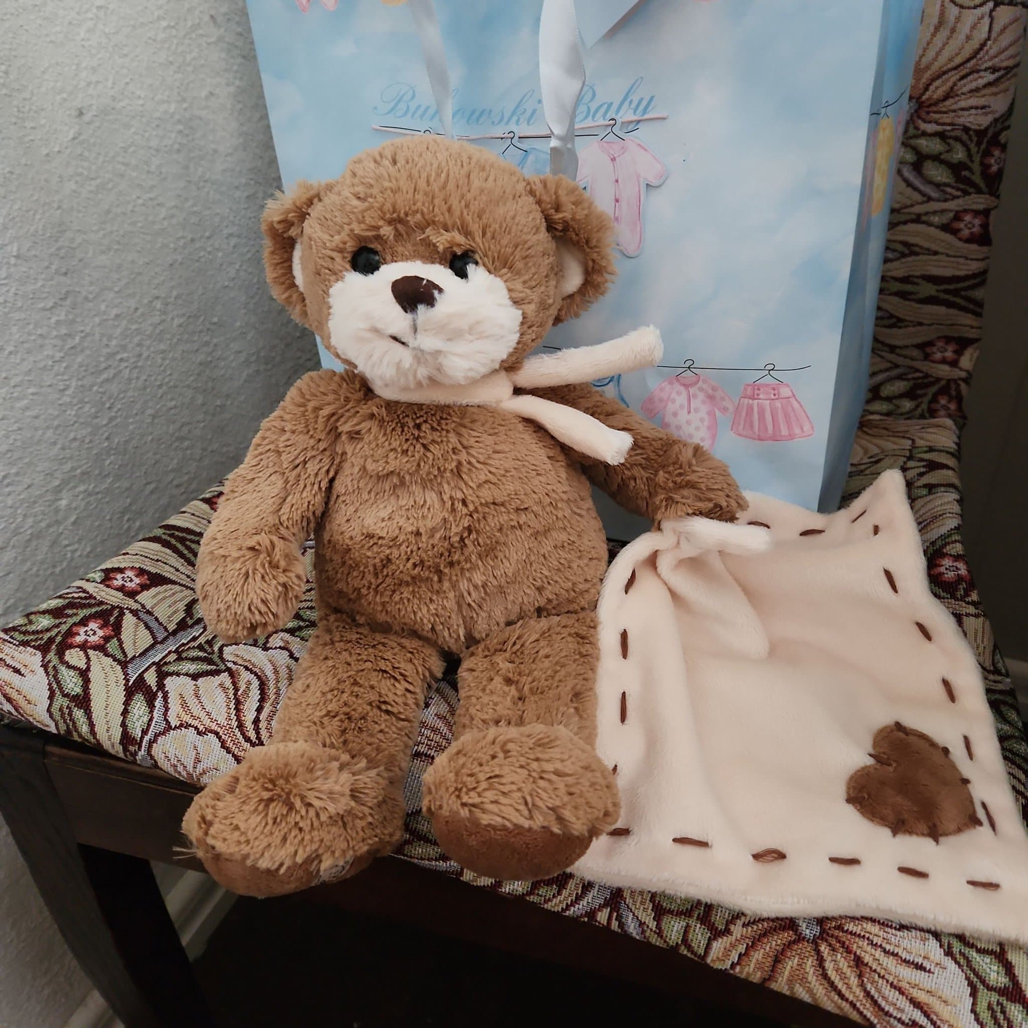 Bukowski Mjukdjur - Teddybjörn med snuttefilt