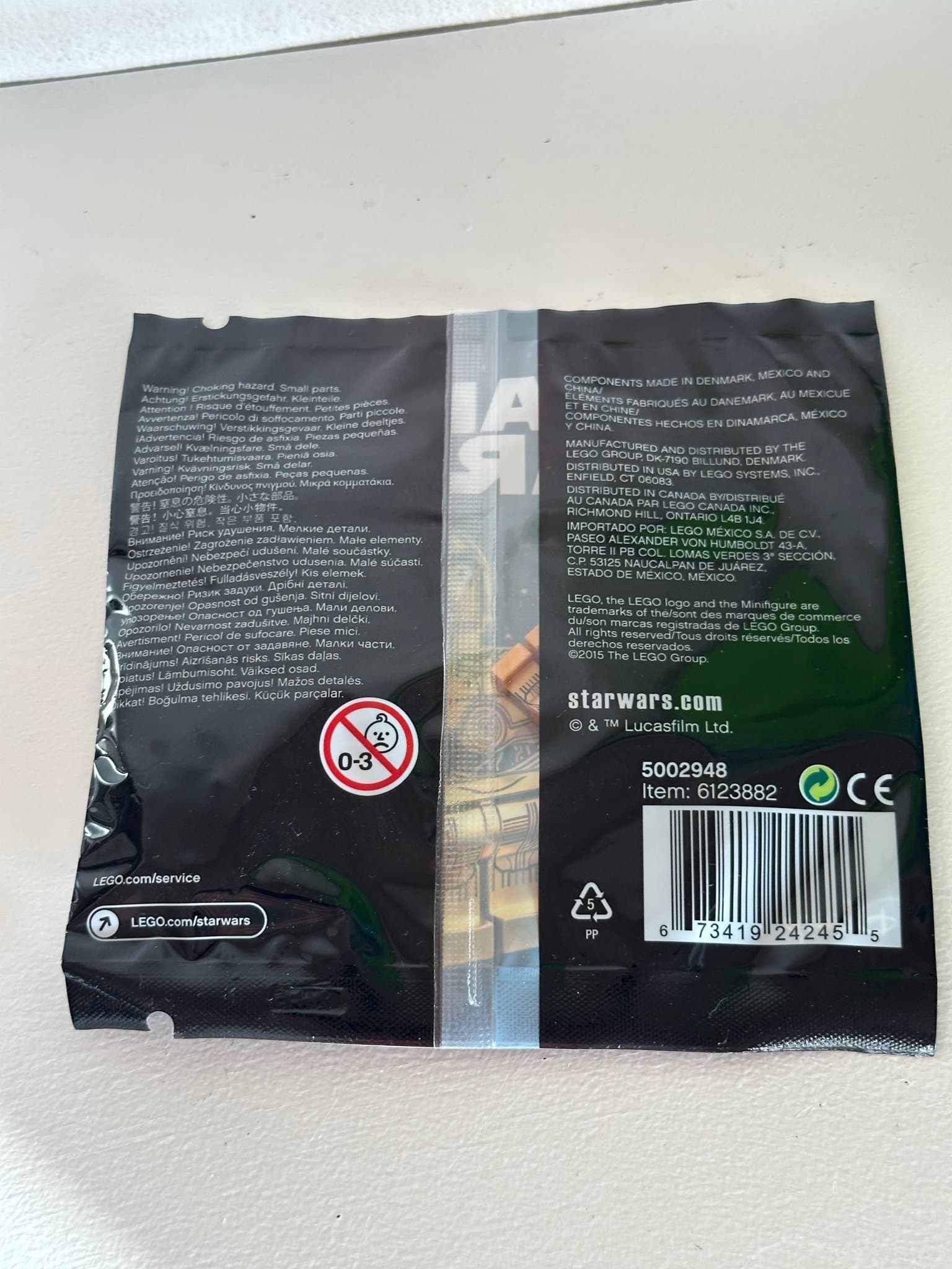 LEGO Star Wars - Sällsynt & Förseglad - C-3PO Polybag