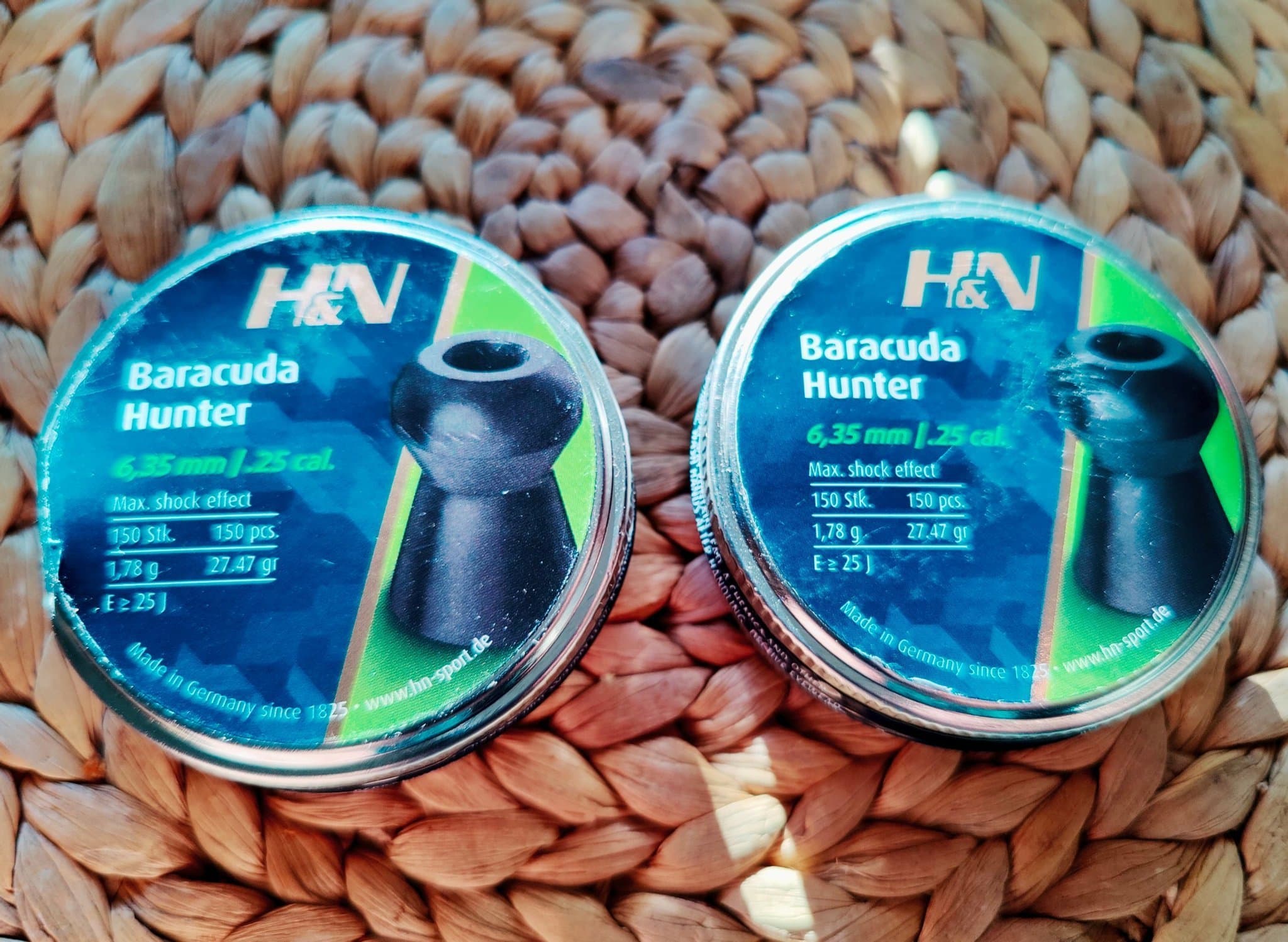 2st H&N Sport H&N Baracuda Hunter 6,35 mm diabolo (2x150st)