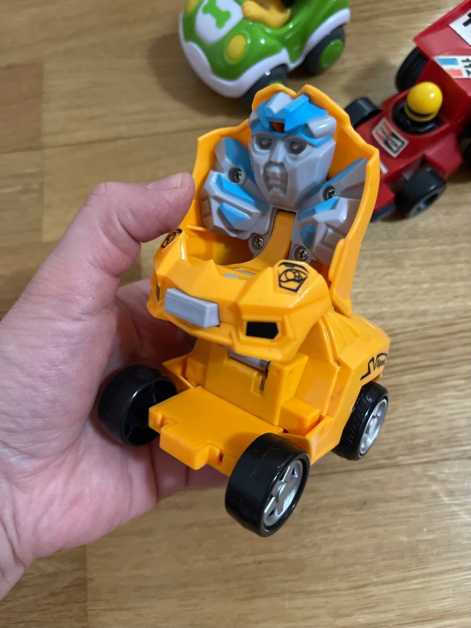 Leksaksbilar polis m.m