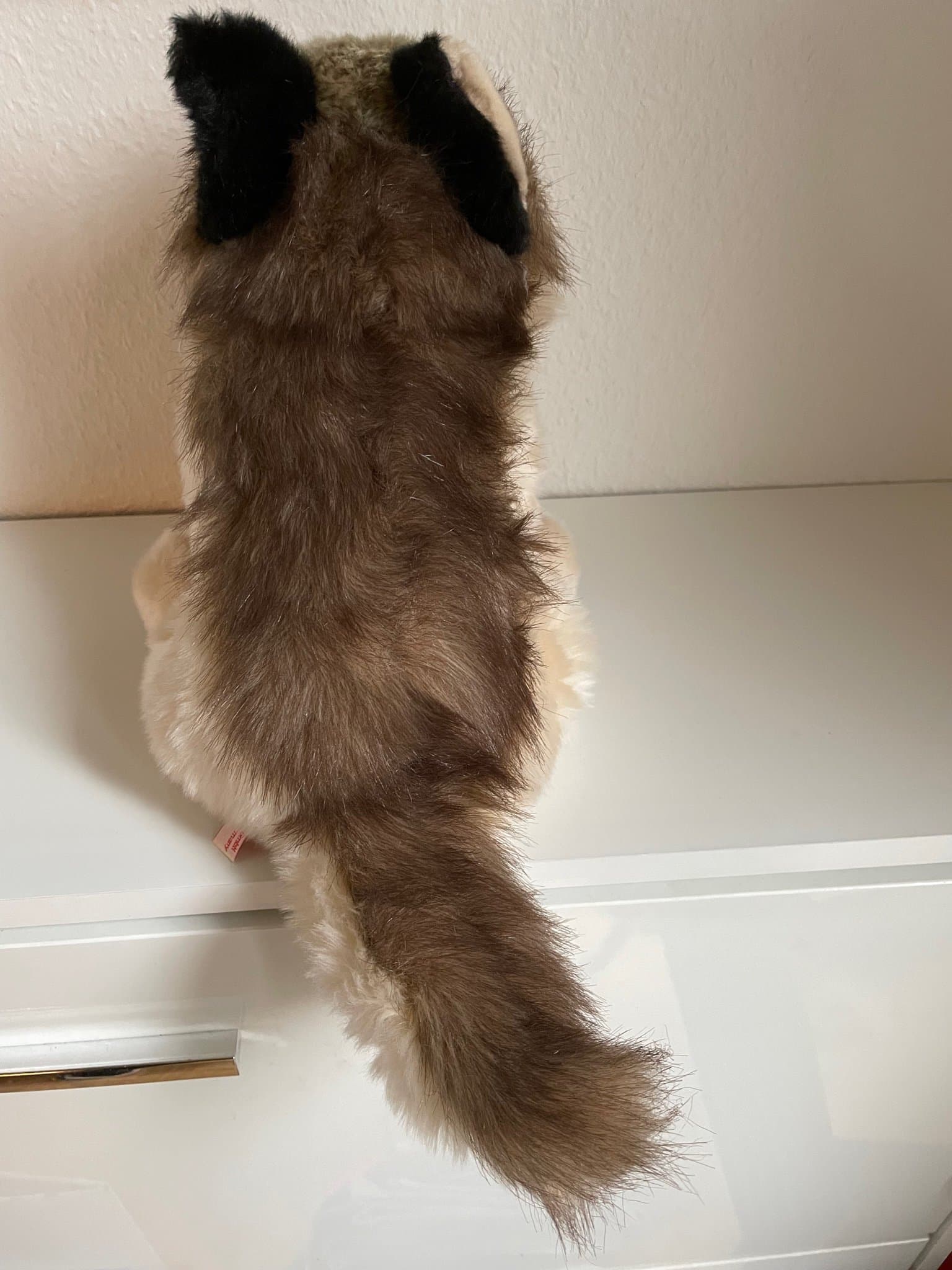 Teddy Hermann Collection Varg 24 cm hög 32 cm lång(ut i svanstippen)