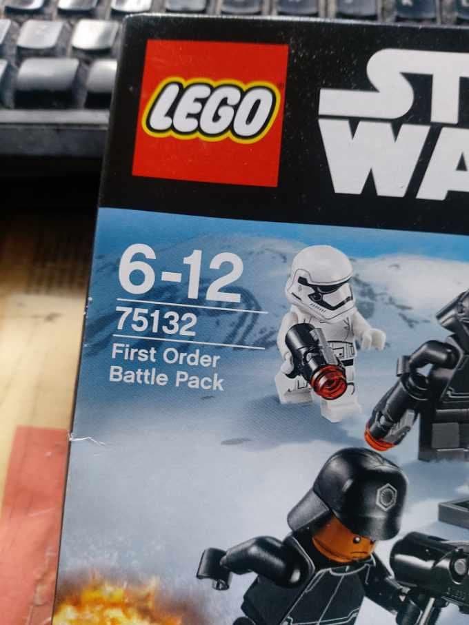 lego star wars NYTT 75132 first order battle pack , öoppnad