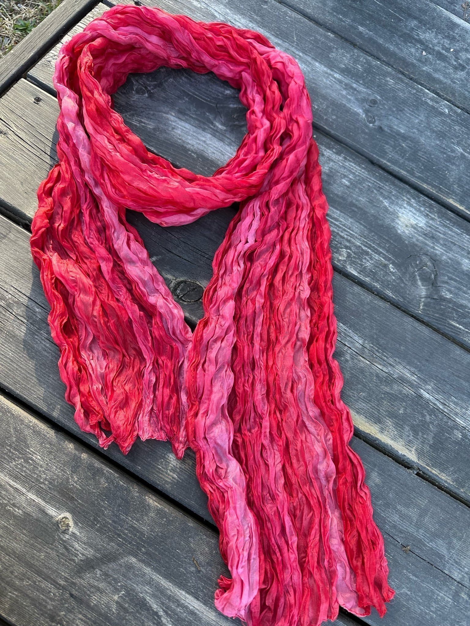 Helt ny sjal i siden 100% silke ordpris 399kr