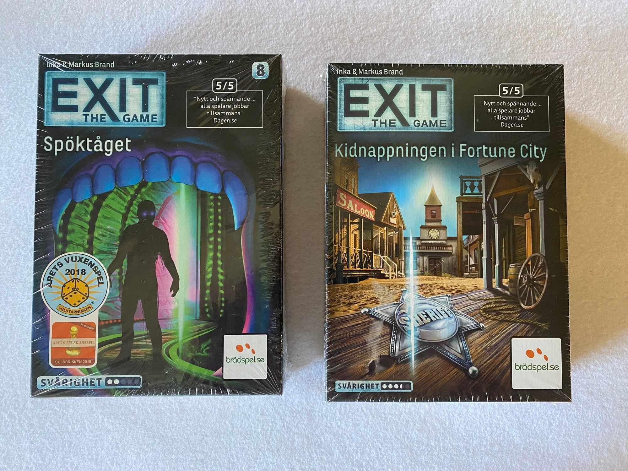 Exit The Game - Spöktåget 8 - Kidnappningen I Fortune City - NYTT INPLASTAT