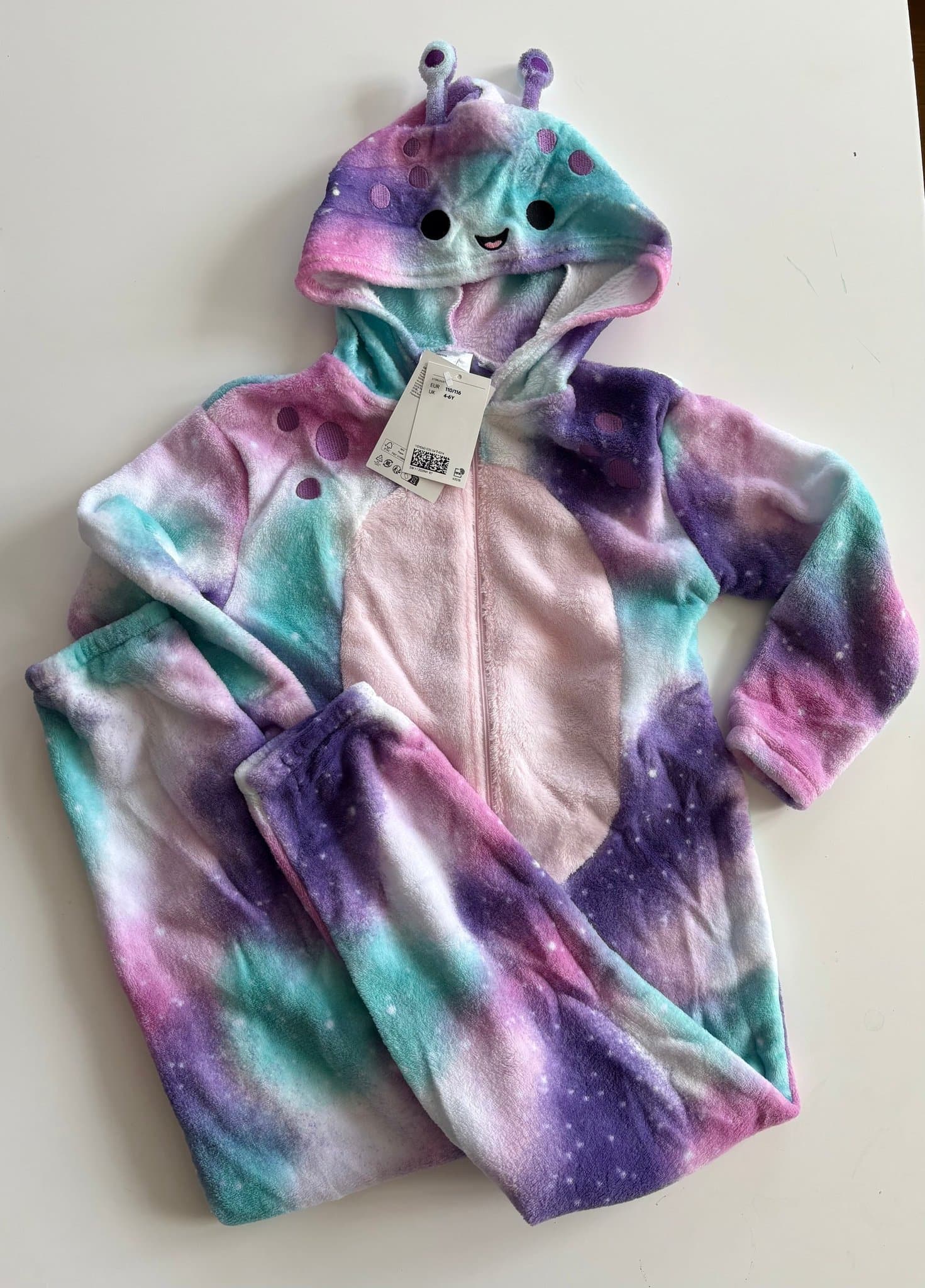 Ny/oanvänd maskeraddräkt Squishmallow 110/116 onesie