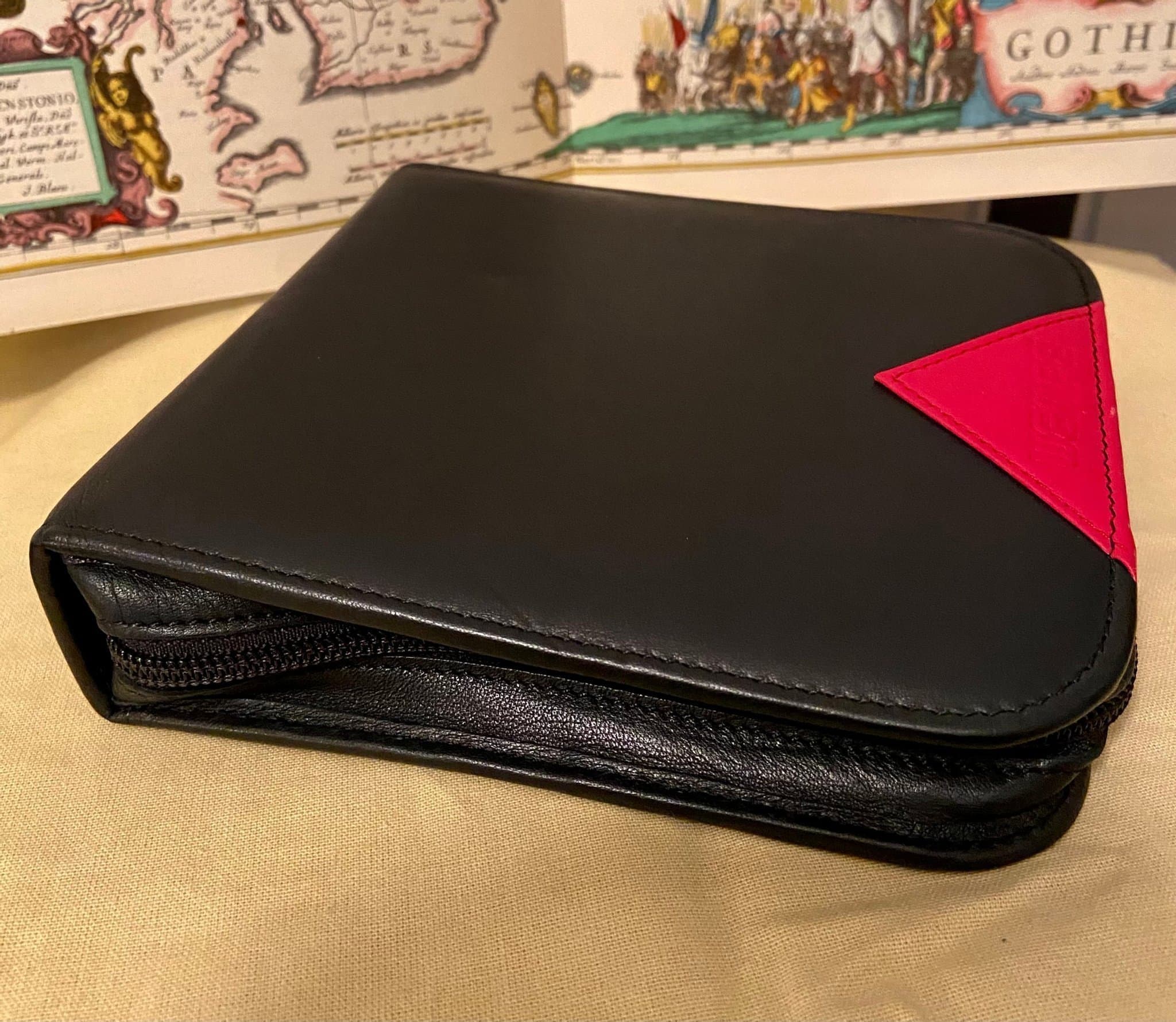 (182) Gammal smyckeskrin i perfekt skick-WEMPE-